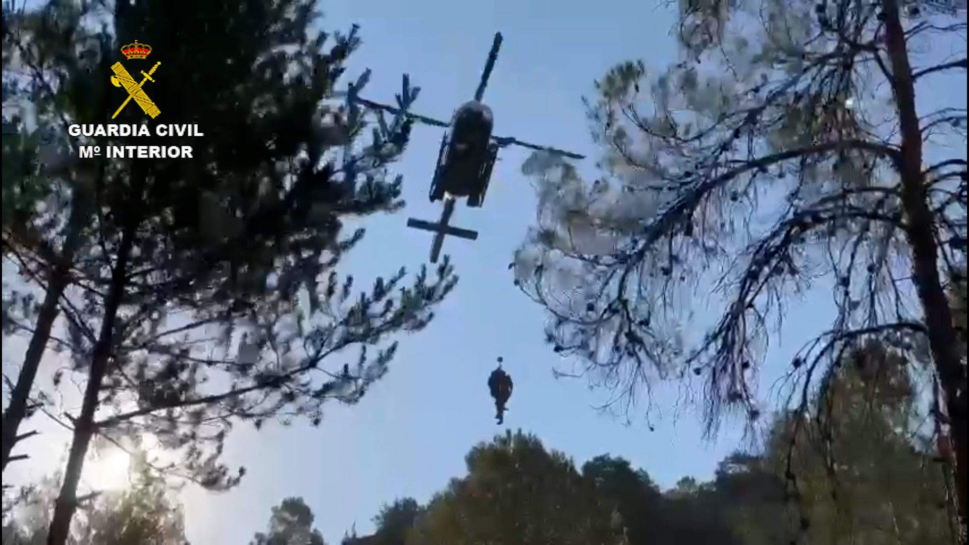 La Unidad Aérea de la Guardia Civil, clave
