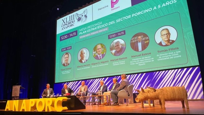Mesa redonda de la primera jornada del Congreso de Anaporc. Mesa redonda de la primera jornada del Congreso de Anaporc.