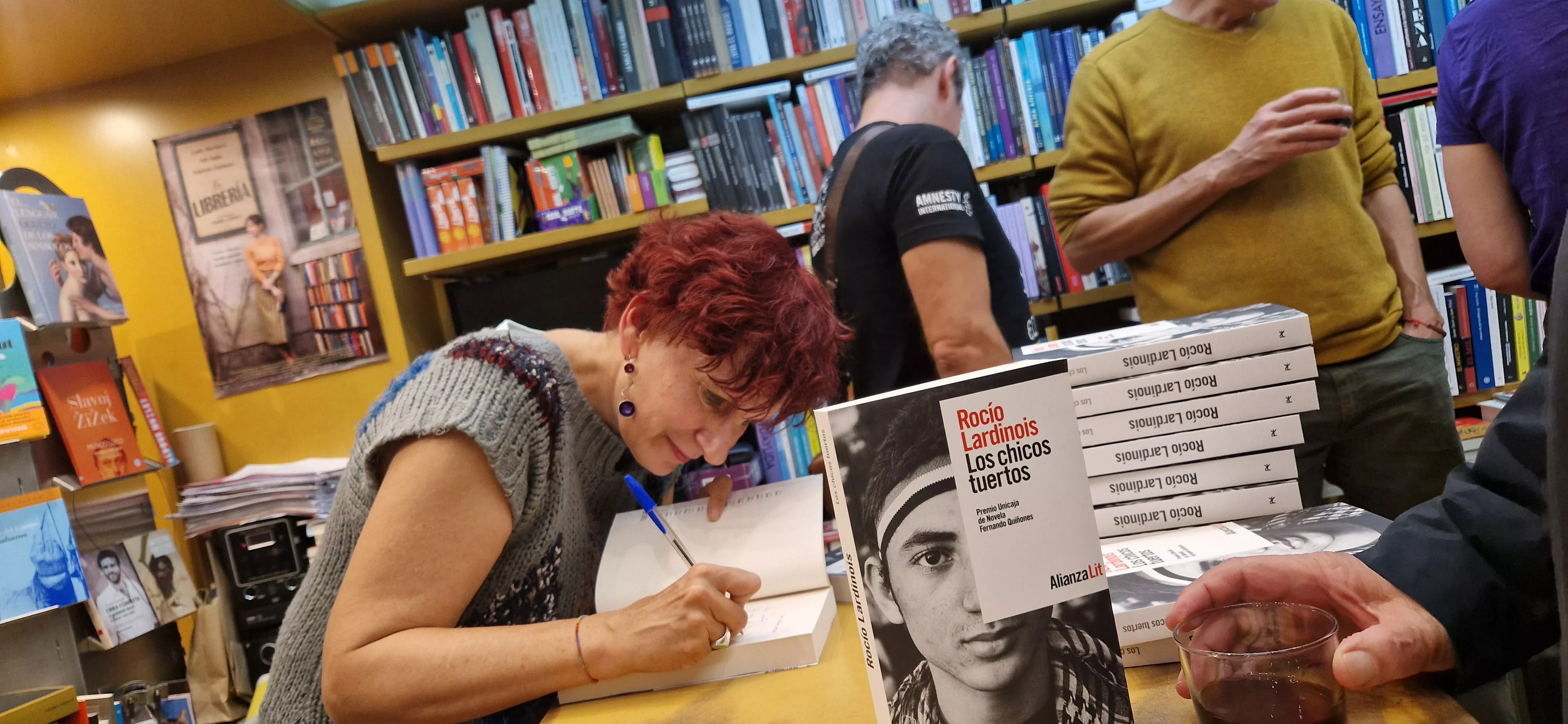  Presentación de Los chicos tuertos de Rocío Lardinois en la Anónima. Foto Myriam Martínez