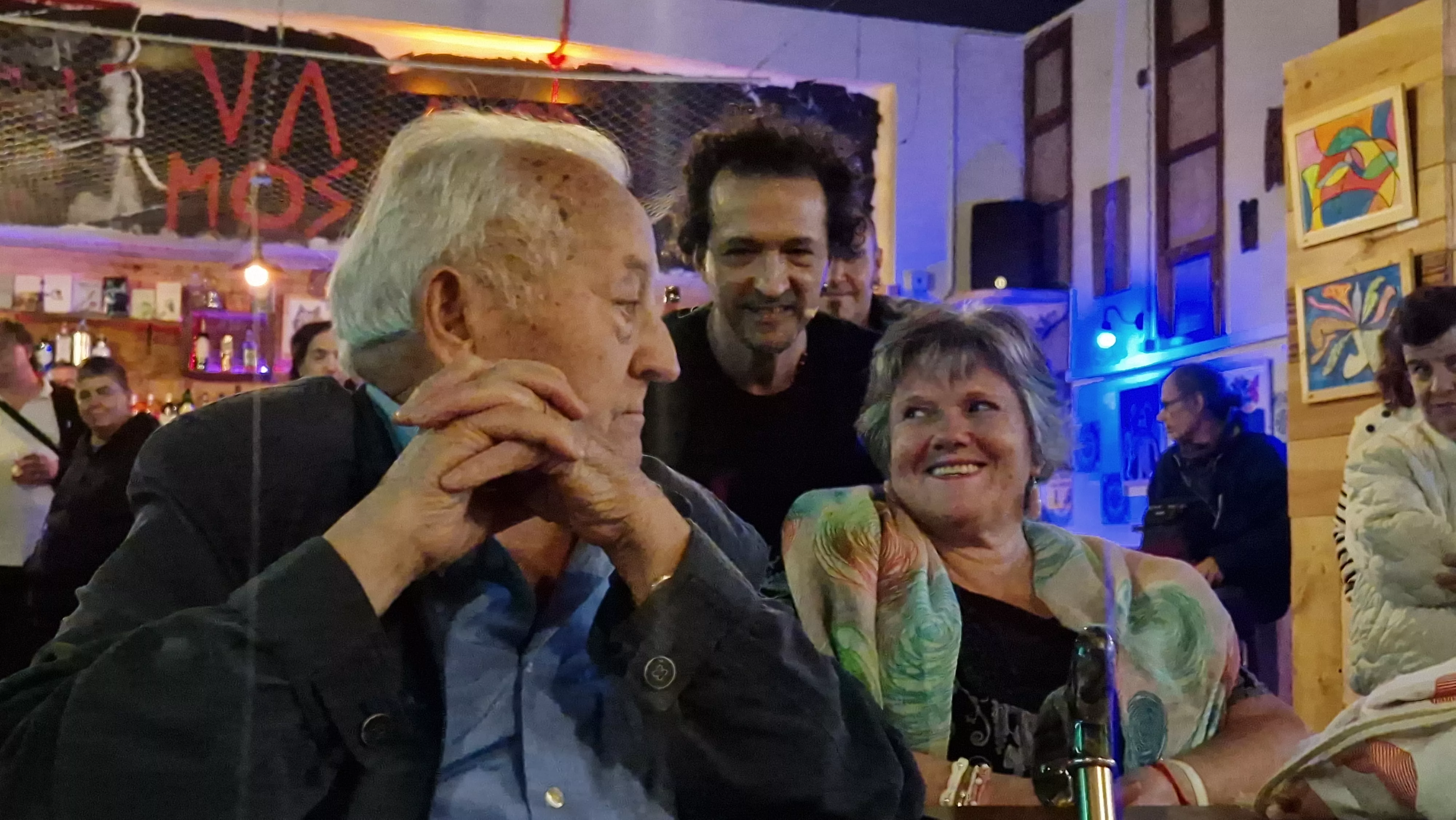 Movida poética con Versonoros y Arcadia en La Catalítica. Foto Myriam Martínez 