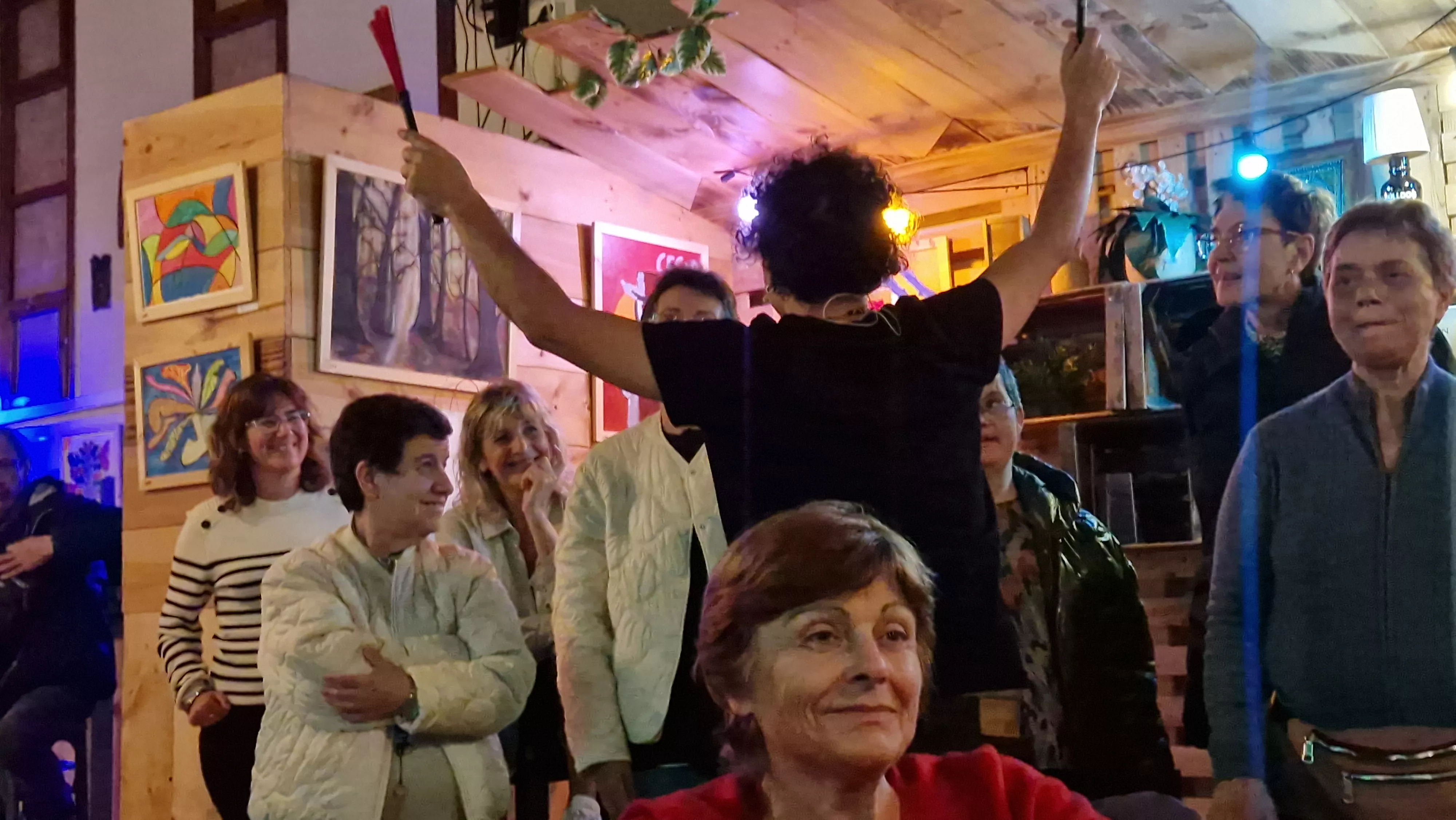 Movida poética con Versonoros y Arcadia en La Catalítica. Foto Myriam Martínez 