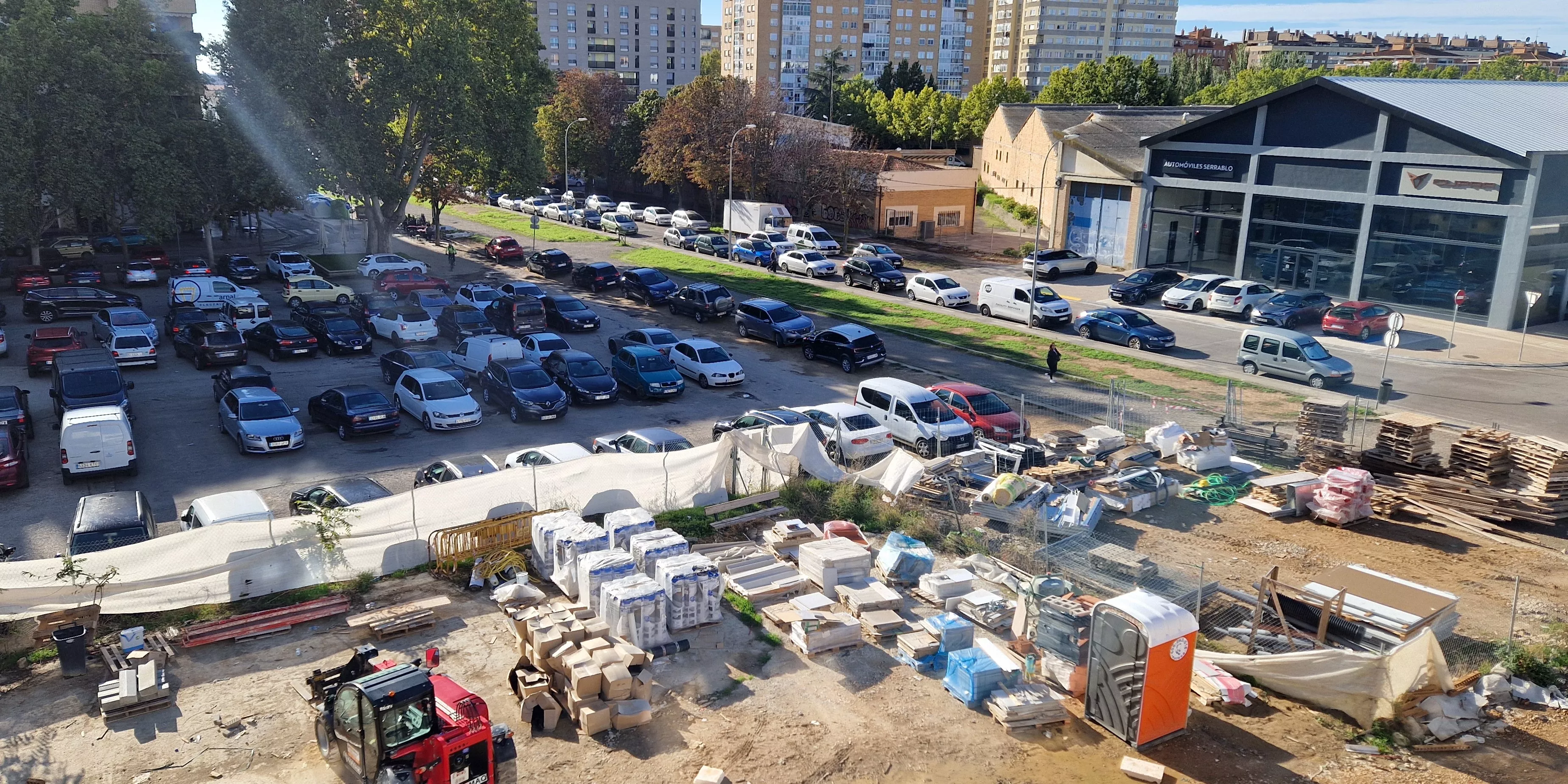 Vistas desde el nuevo Espacio Conexión. Foto Myriam Martínez