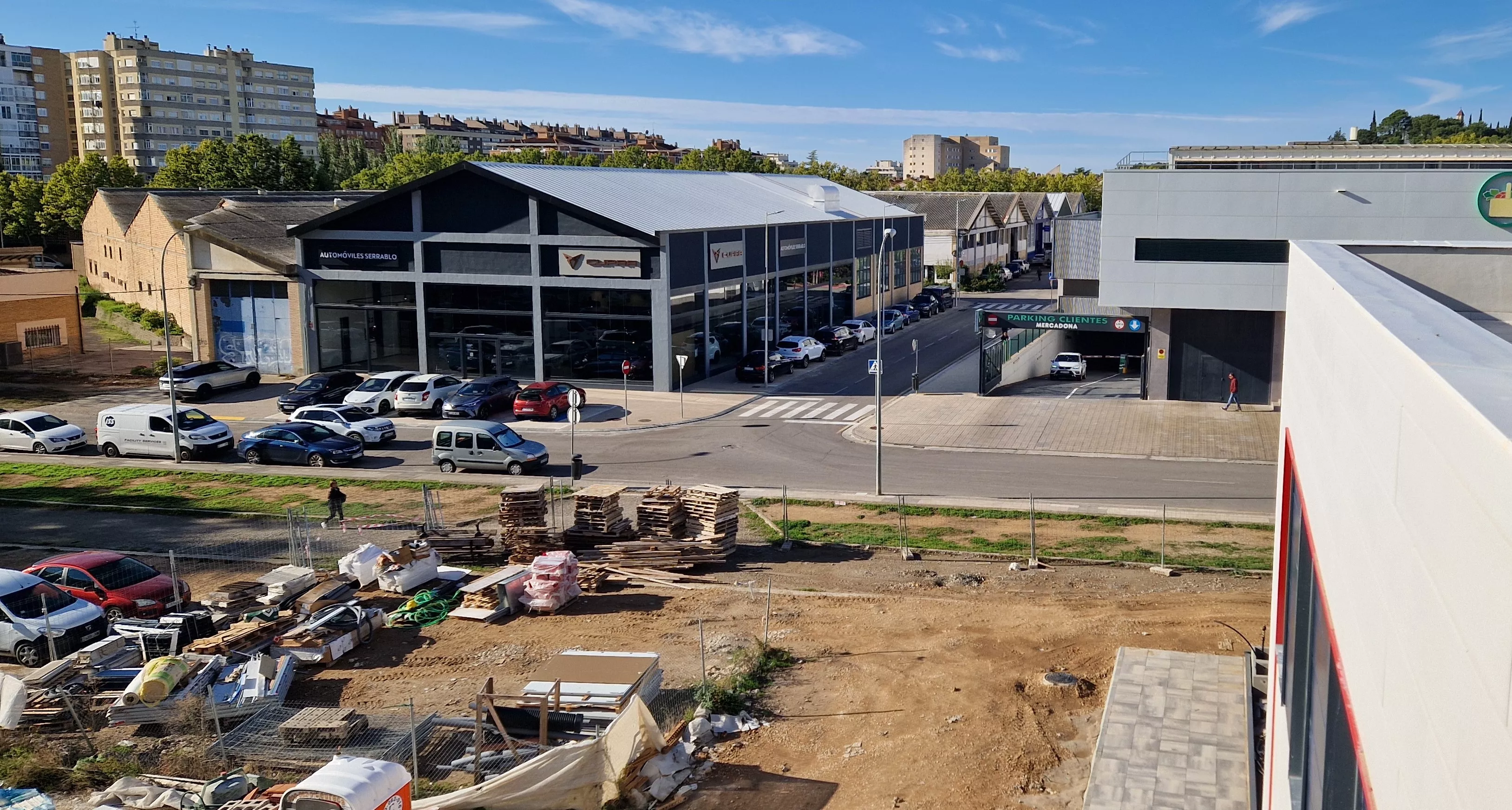 Vistas desde el nuevo Espacio Conexión. Foto Myriam Martínez