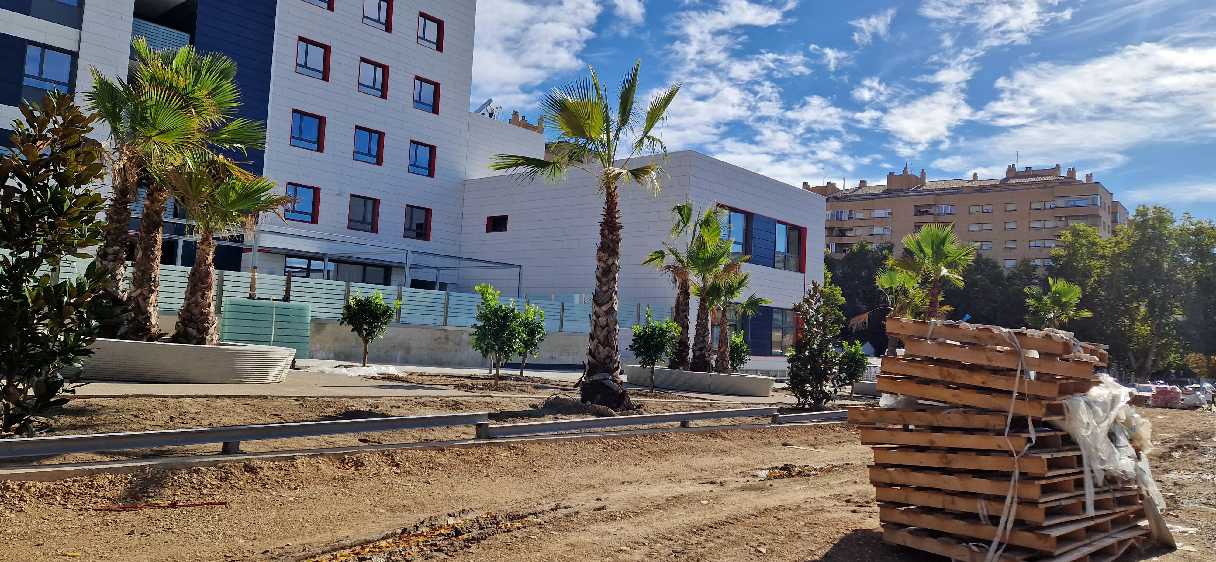 Entorno del nuevo Espacio Conexión. Foto Myriam Martínez