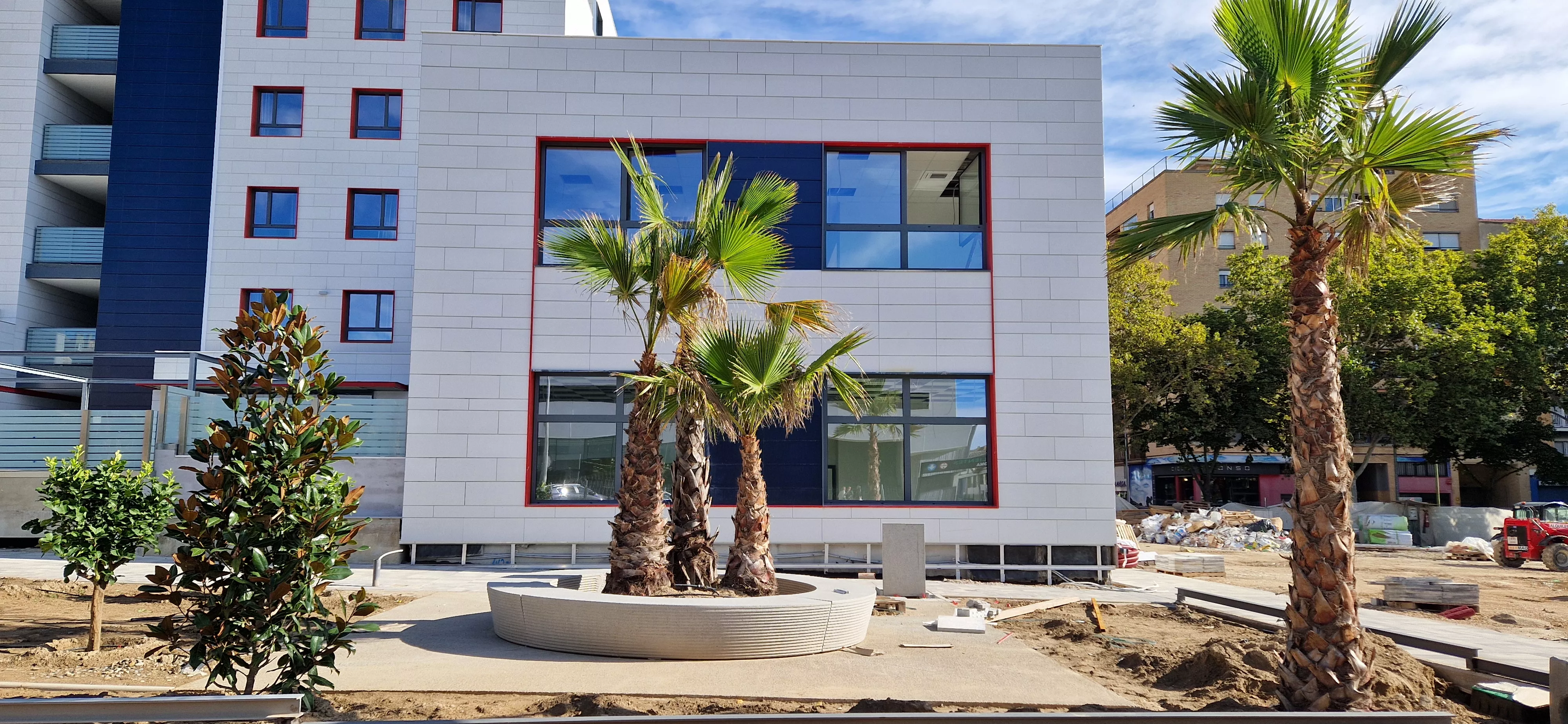 Entorno del nuevo Espacio Conexión. Foto Myriam Martínez