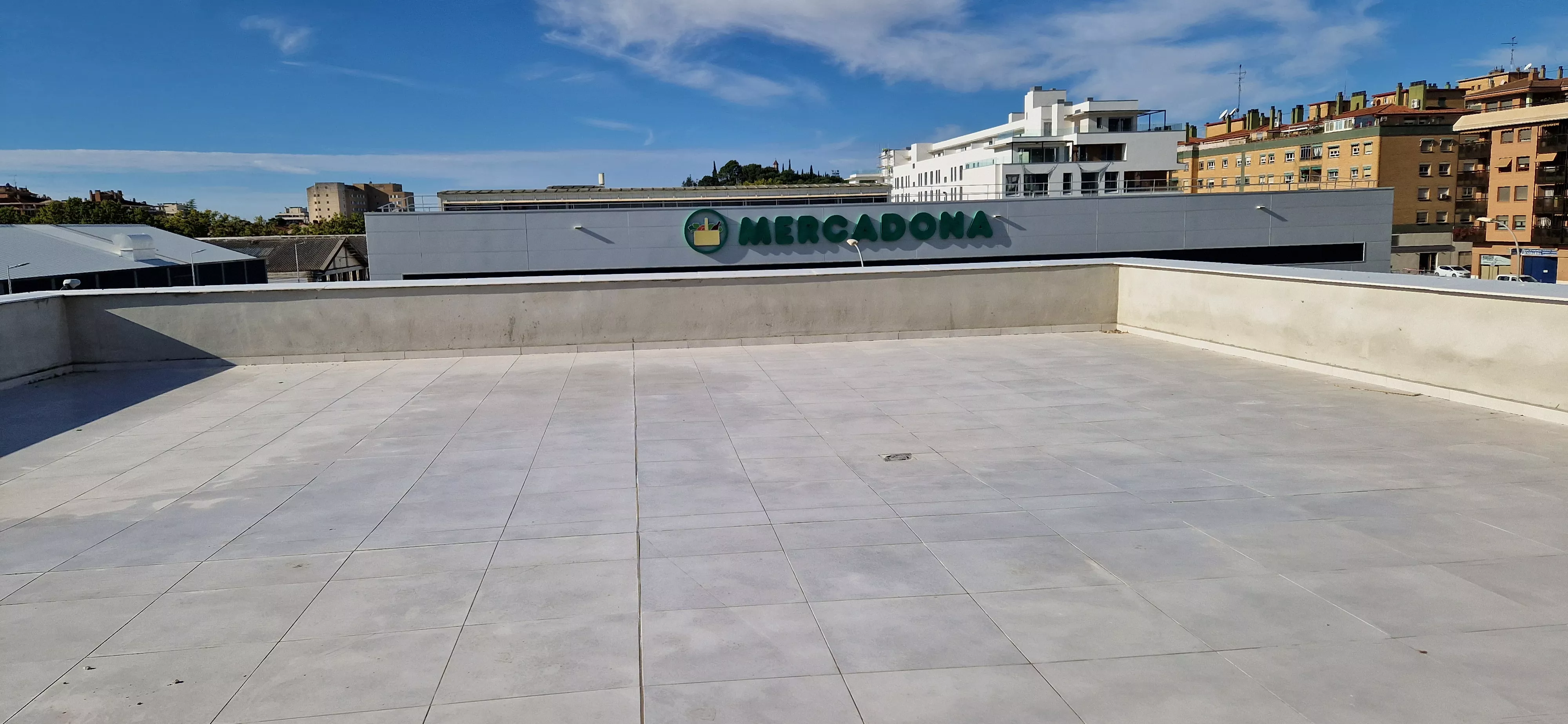 La terraza de la azotea. Foto Myriam Martínez