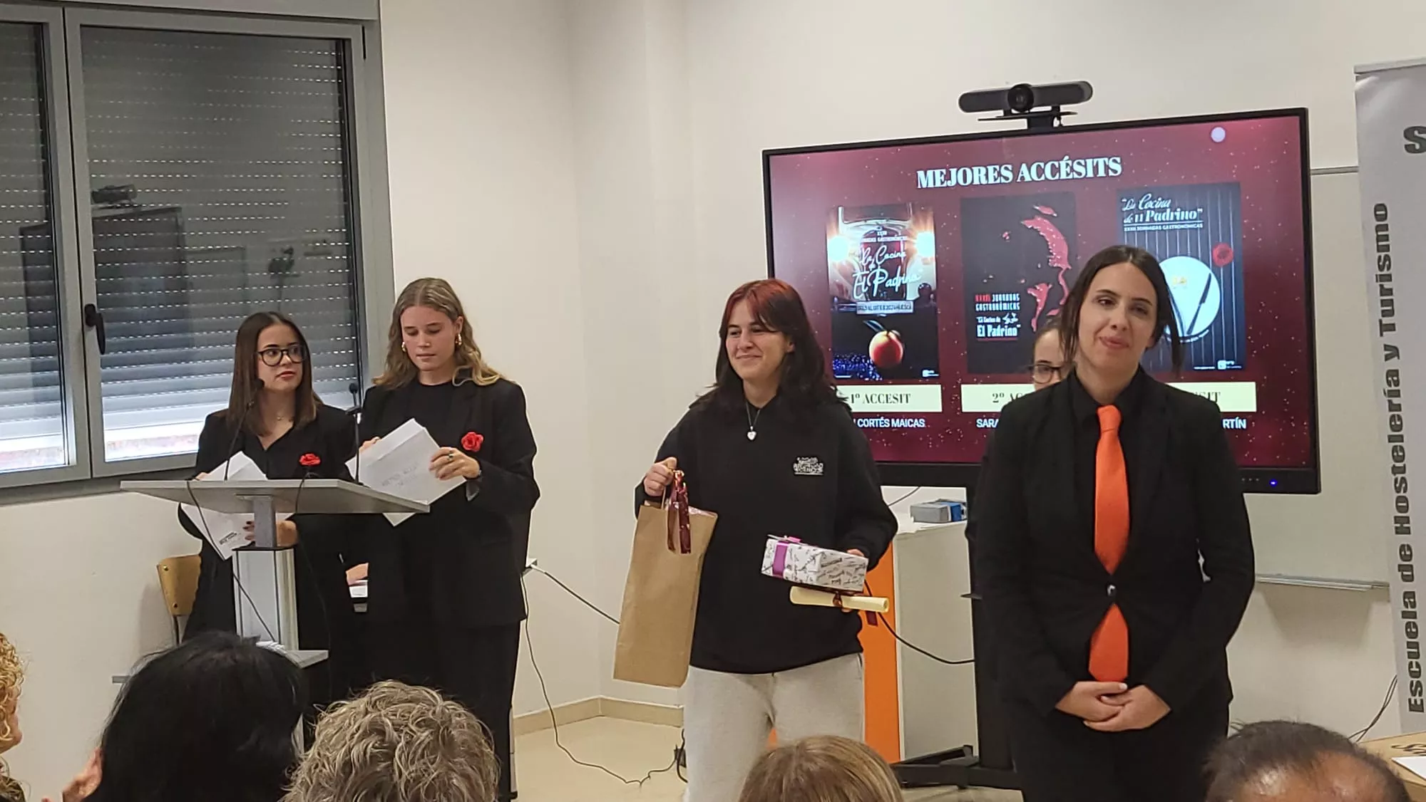 Premios de la 32 Semana Gastronómica en la Escuela San Lorenzo