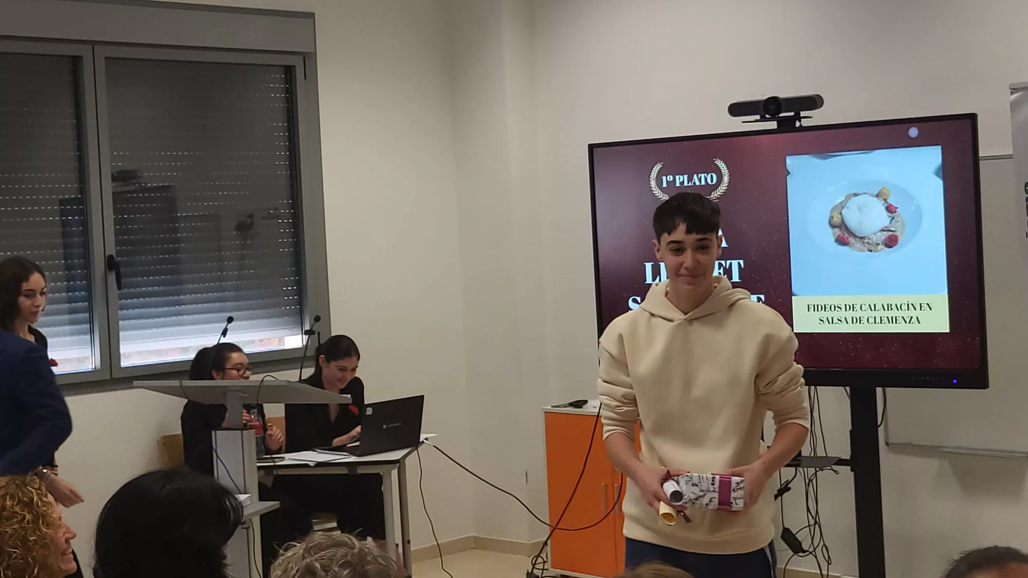 Premios de la 32 Semana Gastronómica en la Escuela San Lorenzo