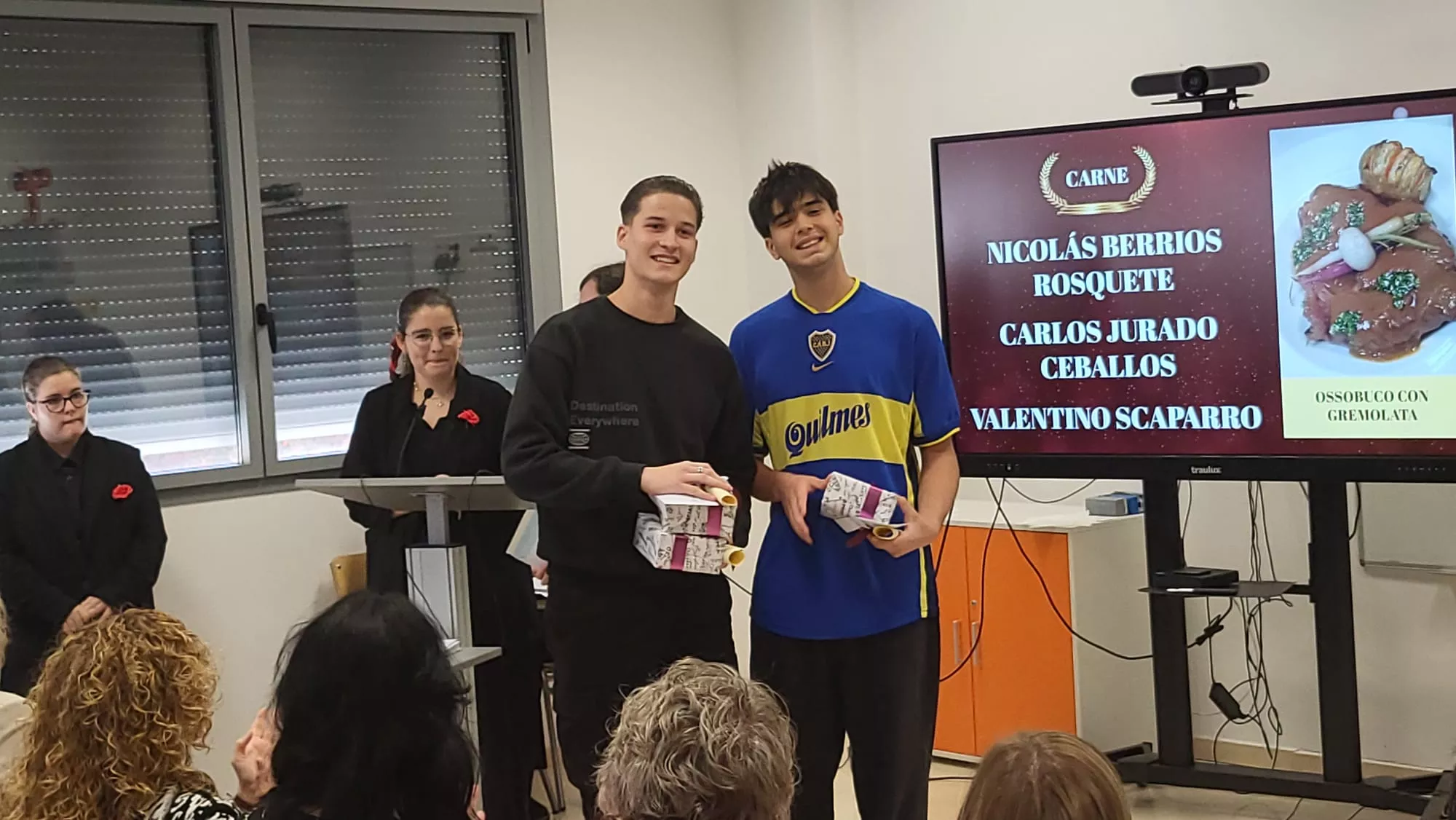 Premios de la 32 Semana Gastronómica en la Escuela San Lorenzo