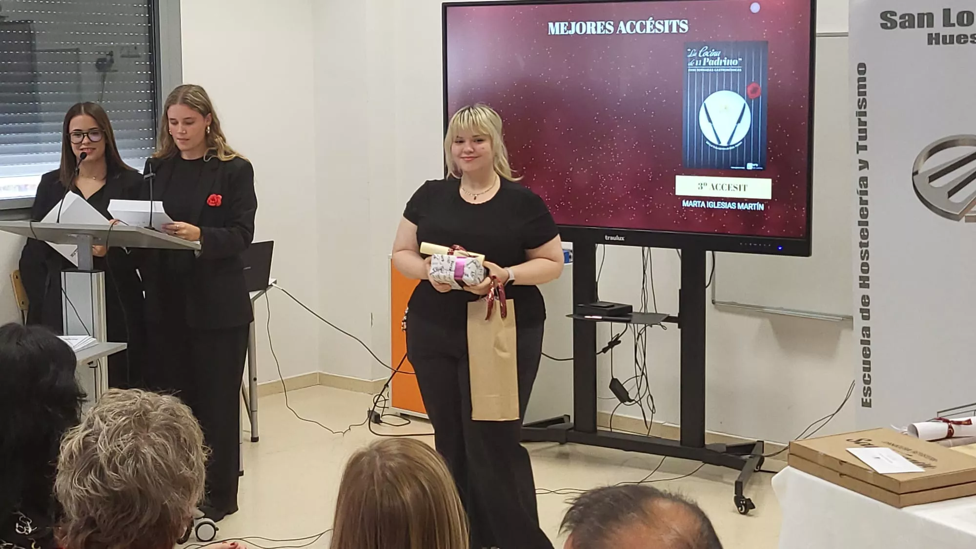 Premios de la 32 Semana Gastronómica en la Escuela San Lorenzo