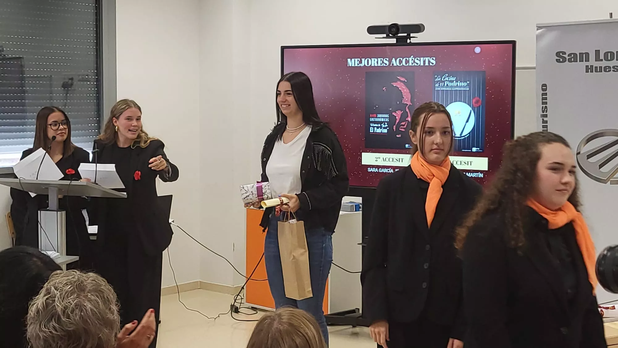 Premios de la 32 Semana Gastronómica en la Escuela San Lorenzo