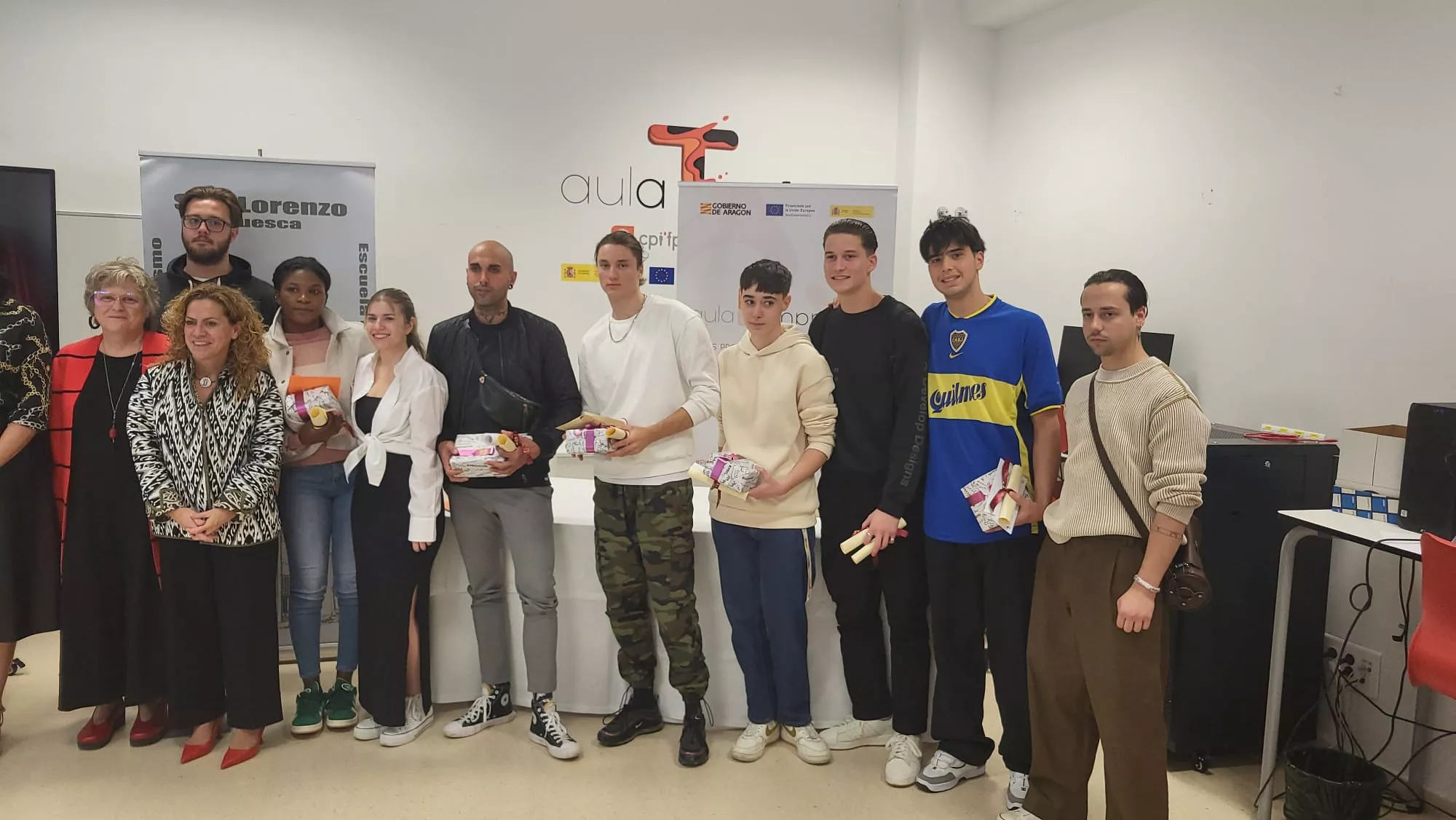 Premios de la 32 Semana Gastronómica en la Escuela San Lorenzo