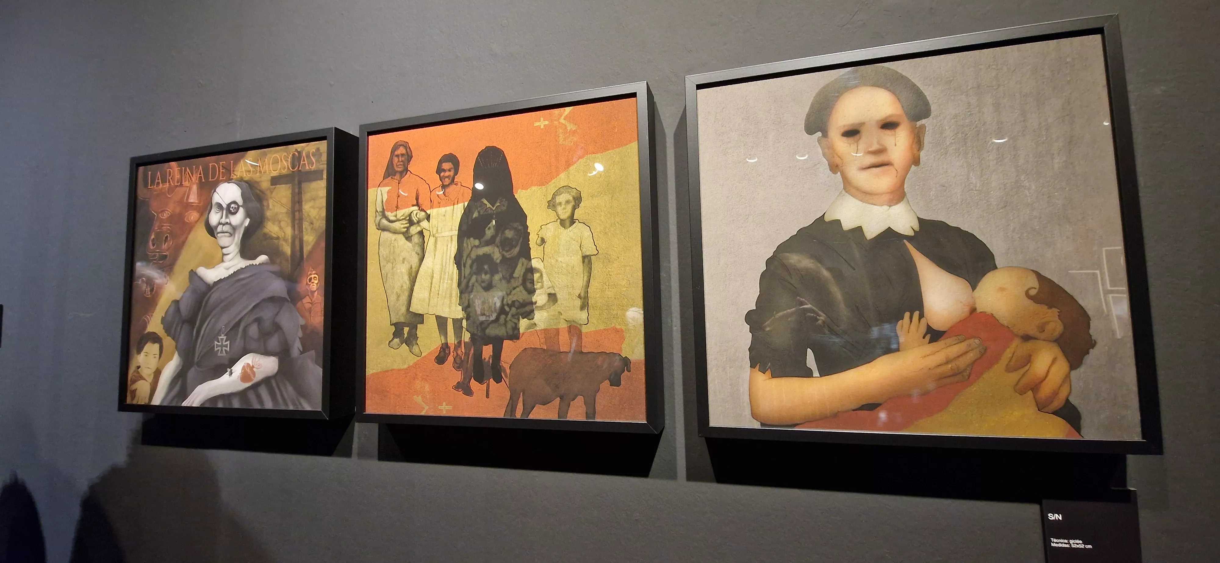 Exposición de Lucio Gat en el Centro Cultural Manuel Benito. Foto Myriam Martínez