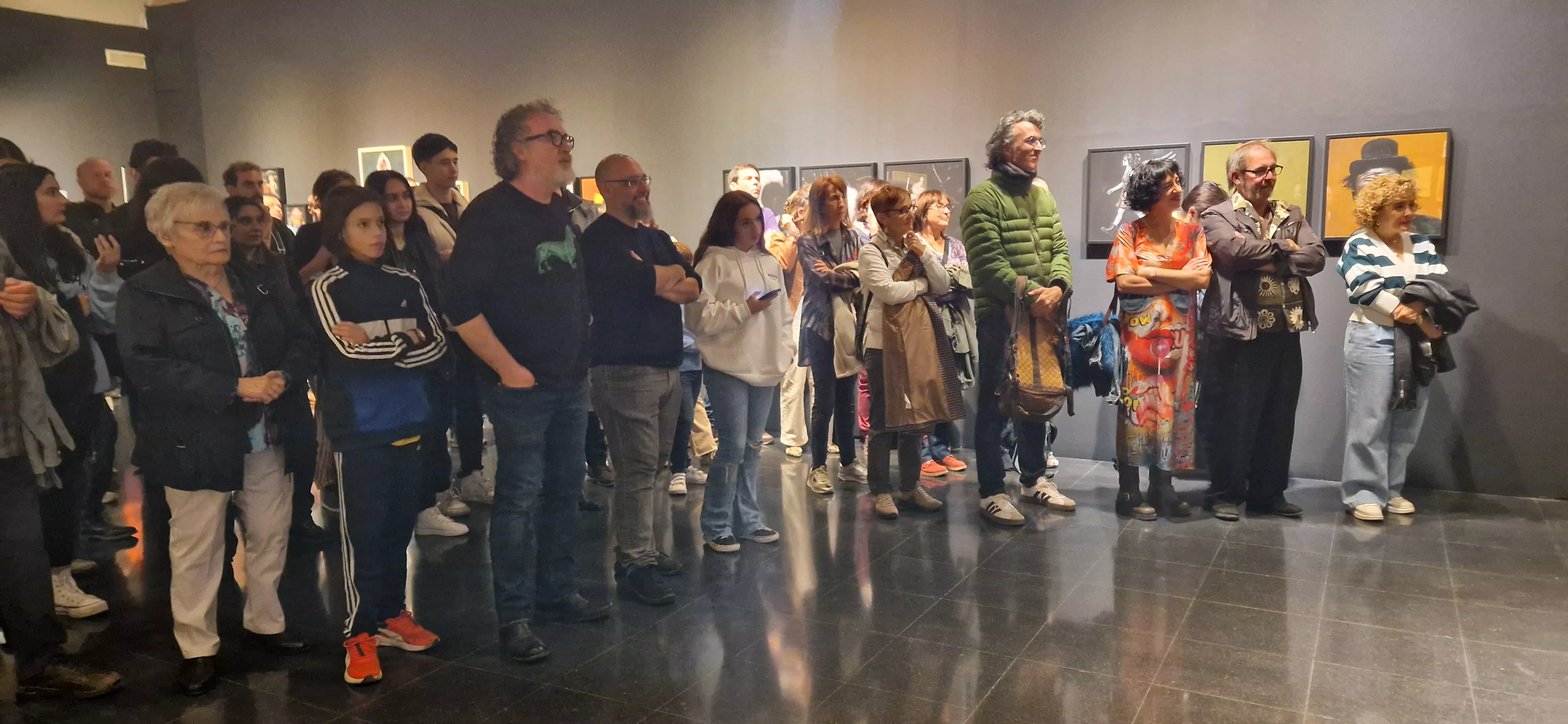 Exposición de Lucio Gat en el Centro Cultural Manuel Benito. Foto Myriam Martínez 