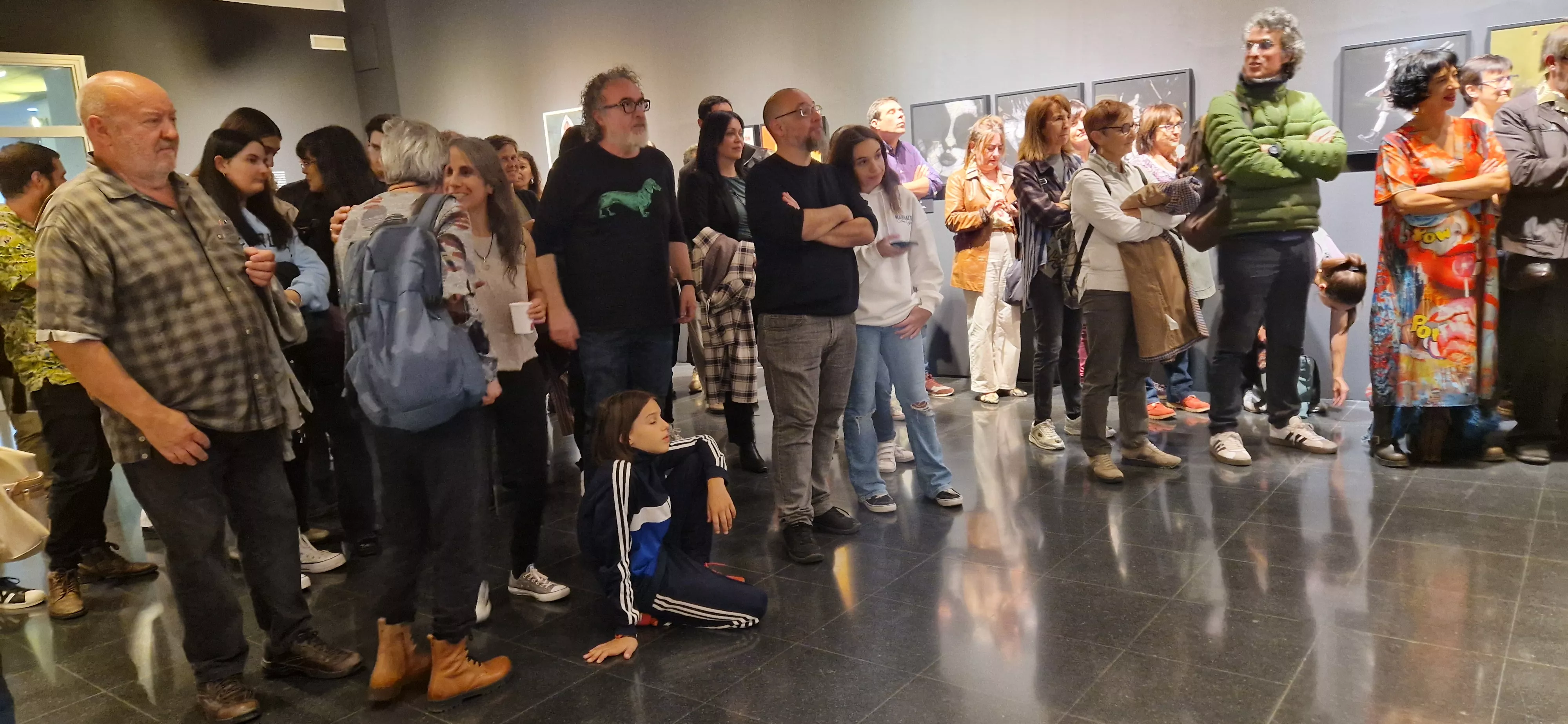 Exposición de Lucio Gat en el Centro Cultural Manuel Benito. Foto Myriam Martínez 