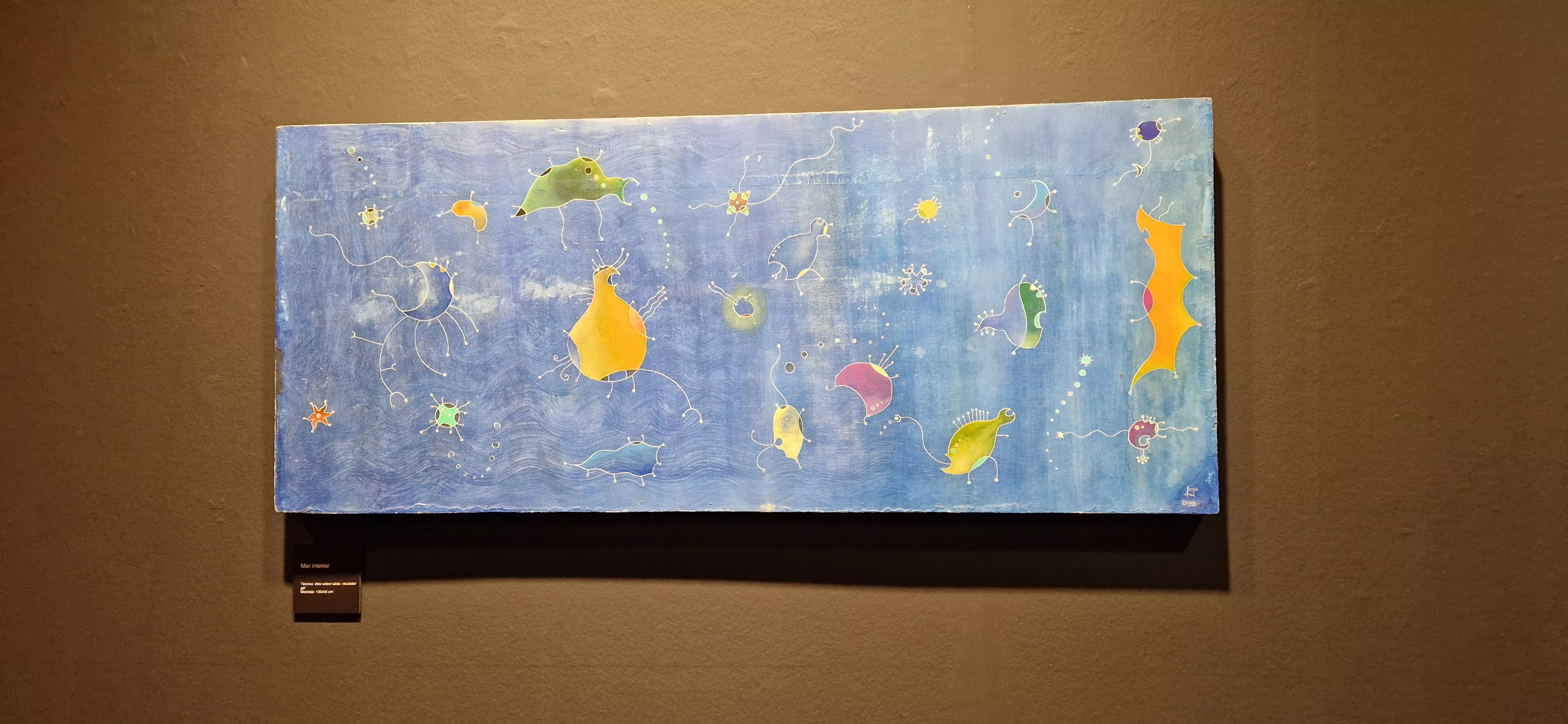 Exposición de Lucio Gat en el Centro Cultural Manuel Benito. Foto Myriam Martínez 