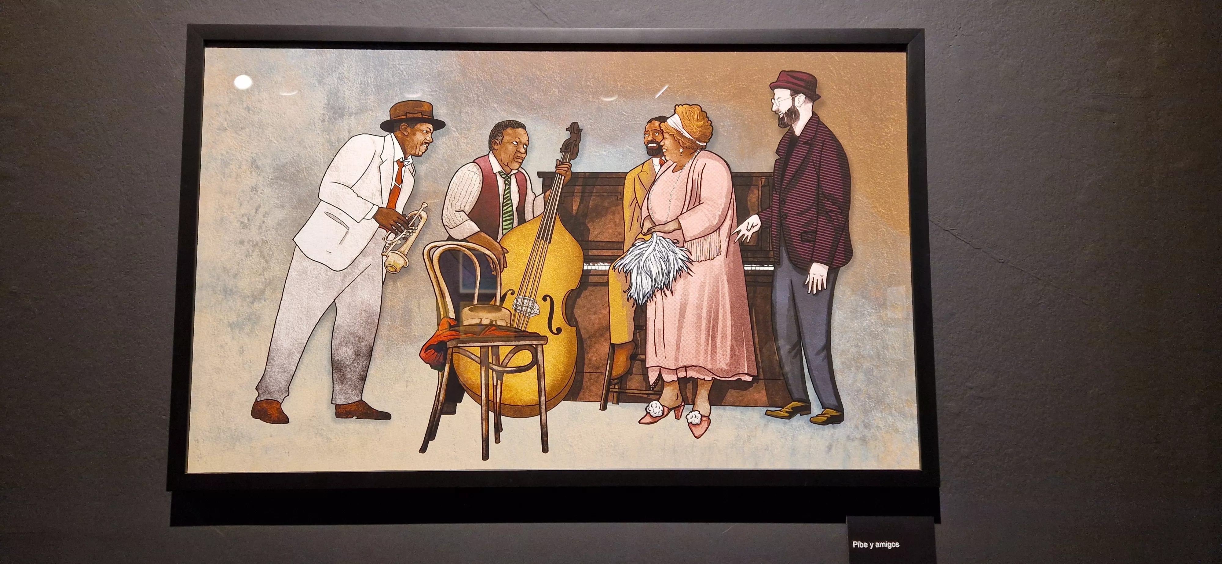 Exposición de Lucio Gat en el Centro Cultural Manuel Benito. Foto Myriam Martínez 