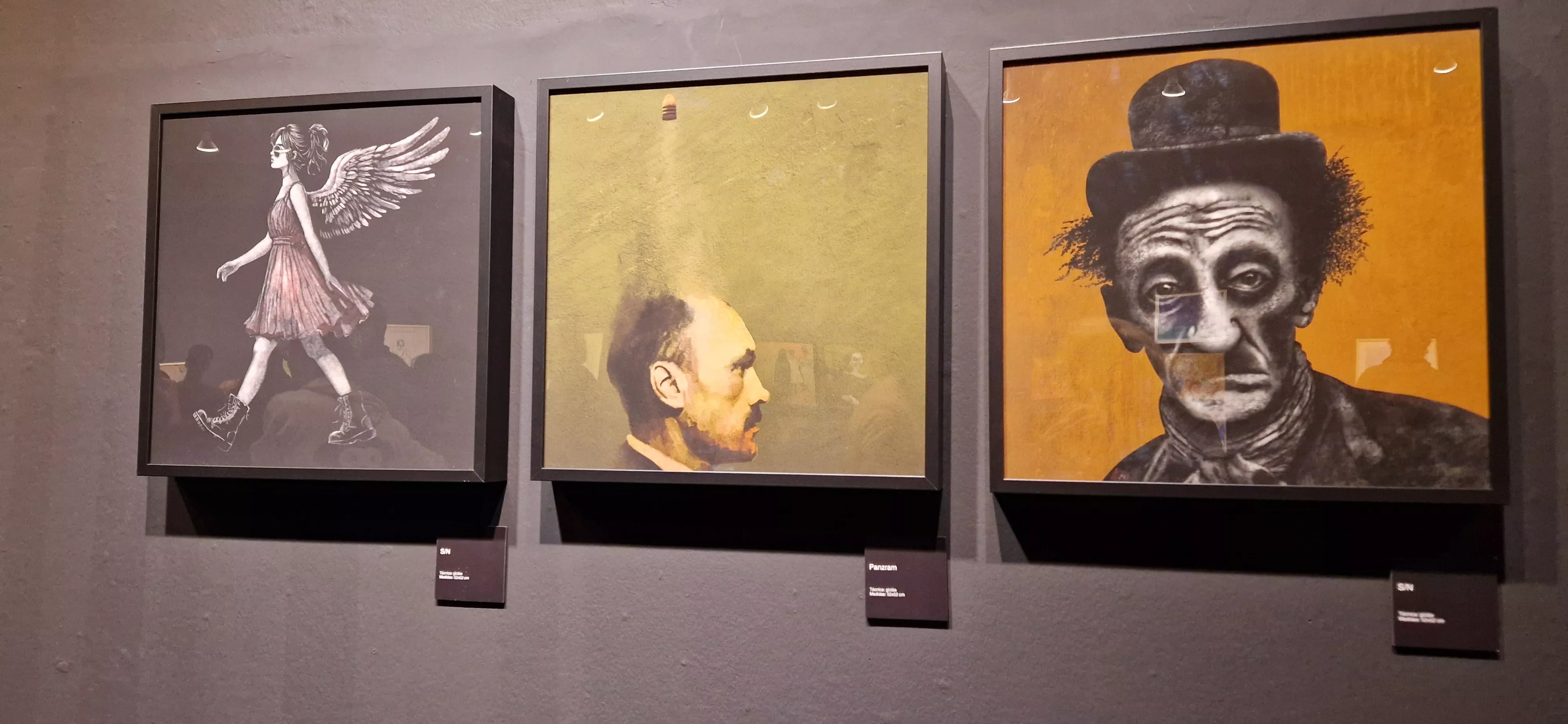 Exposición de Lucio Gat en el Centro Cultural Manuel Benito. Foto Myriam Martínez