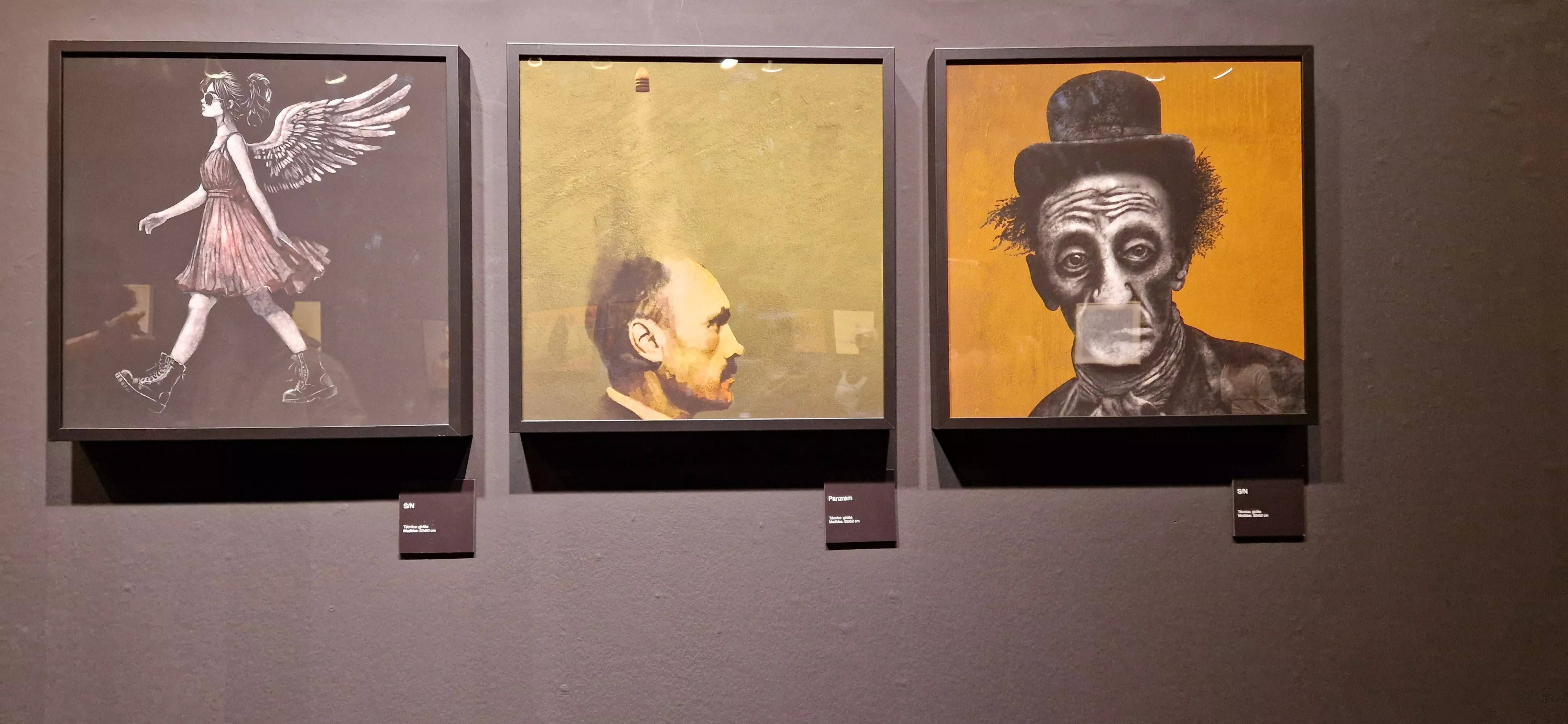 Exposición de Lucio Gat en el Centro Cultural Manuel Benito. Foto Myriam Martínez 