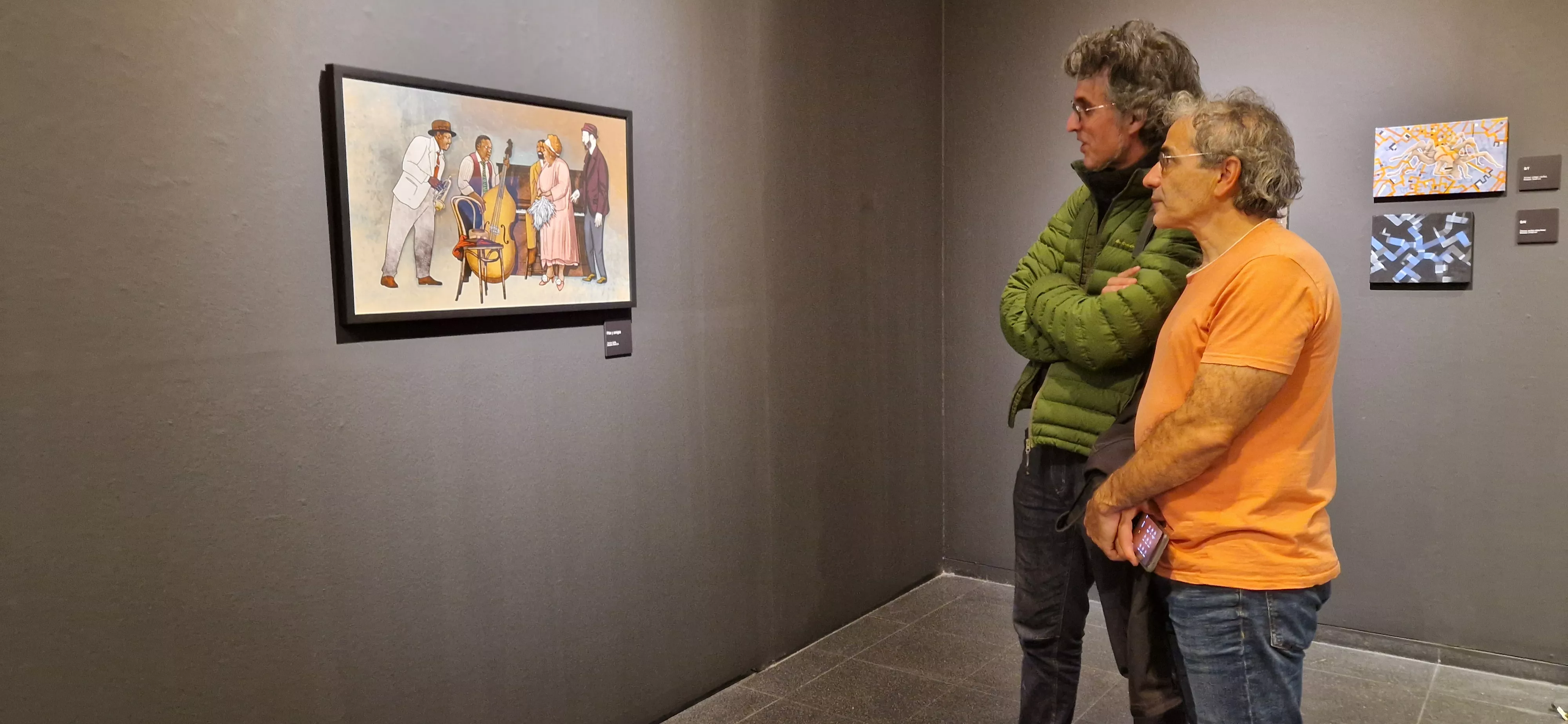 Exposición de Lucio Gat en el Centro Cultural Manuel Benito. Foto Myriam Martínez 