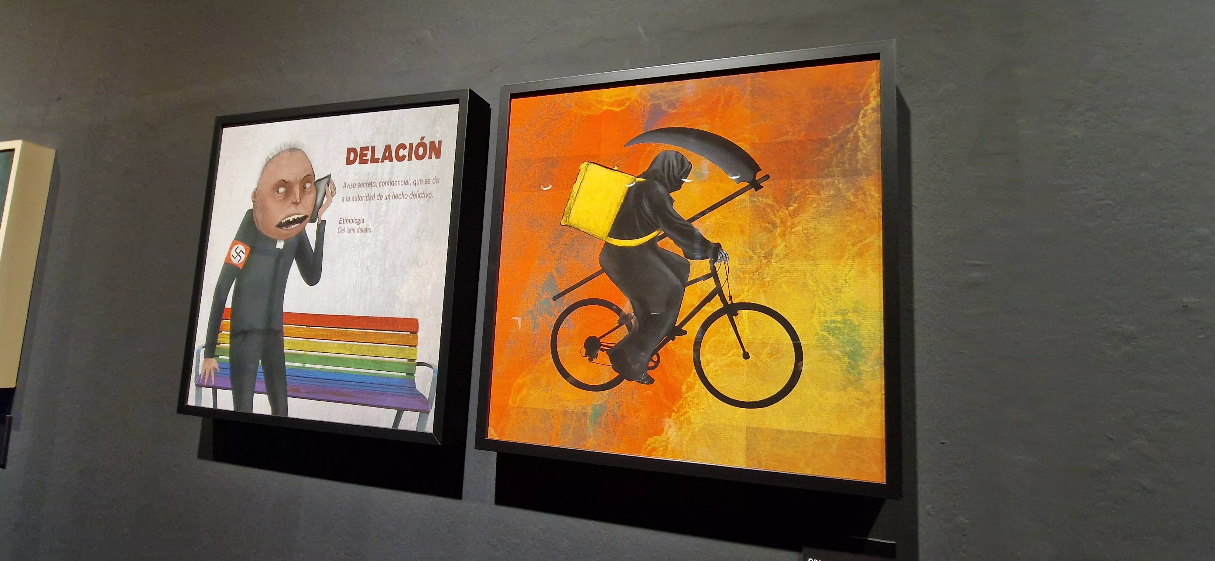 Exposición de Lucio Gat en el Centro Cultural Manuel Benito. Foto Myriam Martínez 