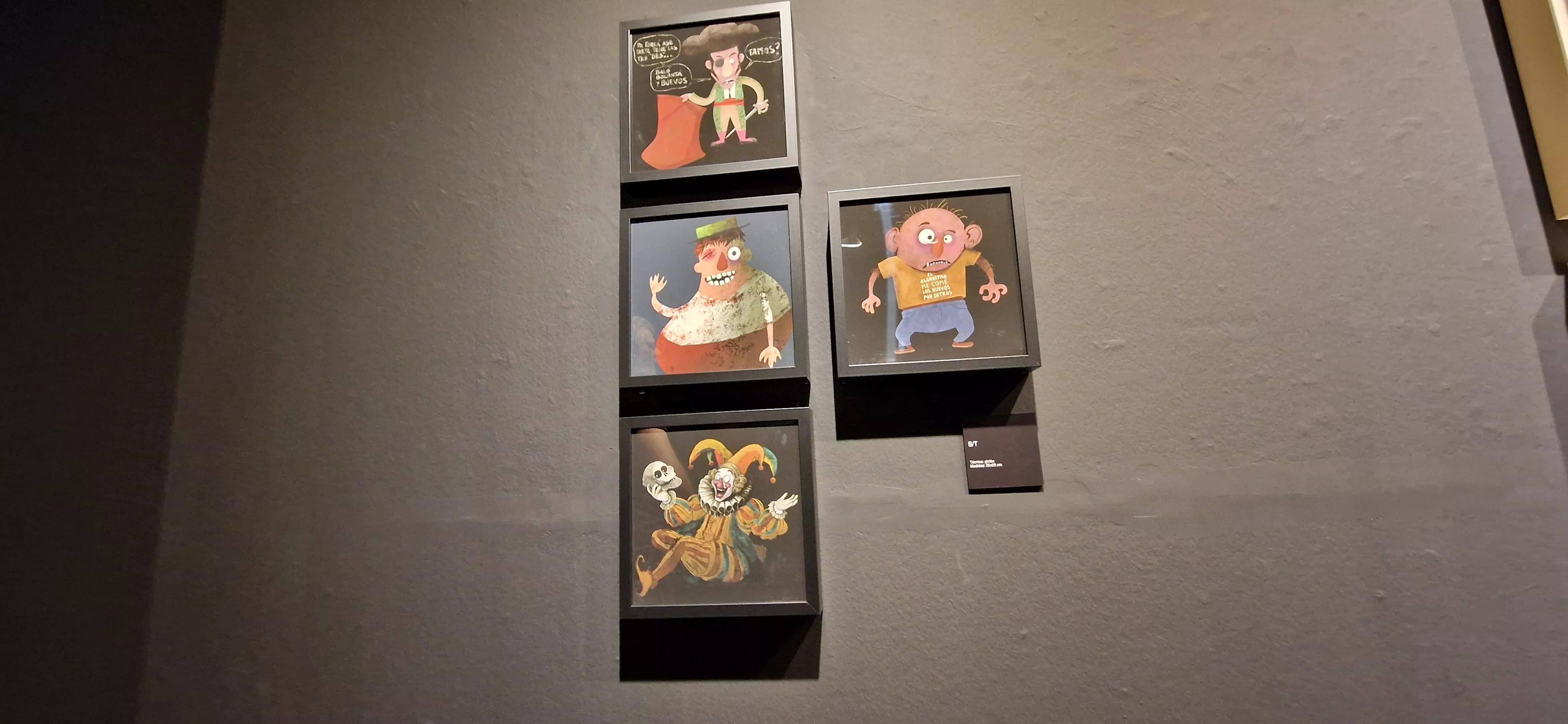 Exposición de Lucio Gat en el Centro Cultural Manuel Benito. Foto Myriam Martínez 