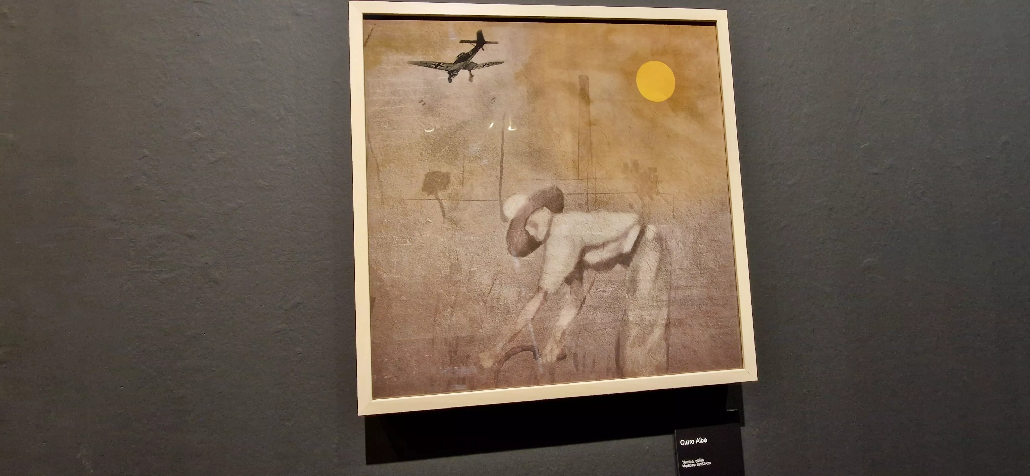 Exposición de Lucio Gat en el Centro Cultural Manuel Benito. Foto Myriam Martínez 