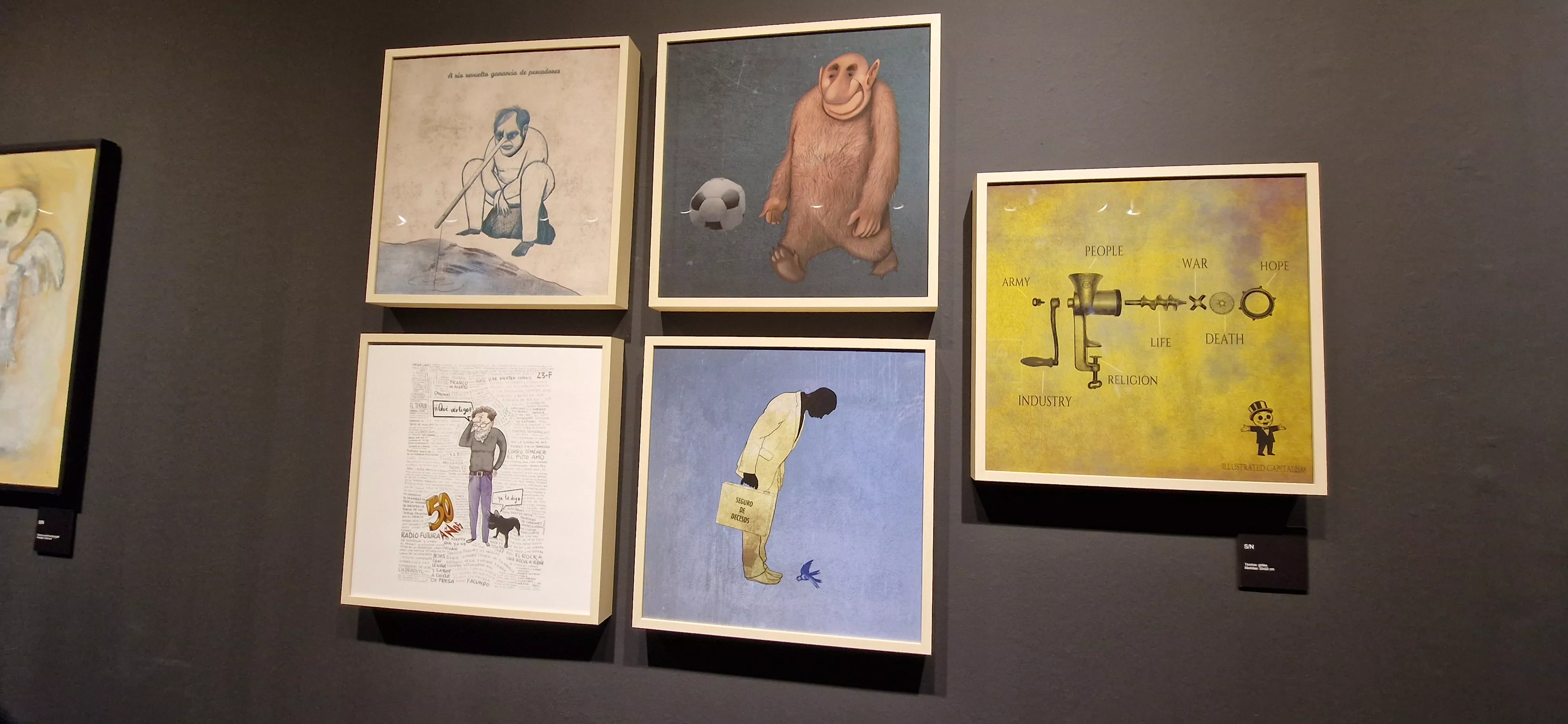 Exposición de Lucio Gat en el Centro Cultural Manuel Benito. Foto Myriam Martínez 