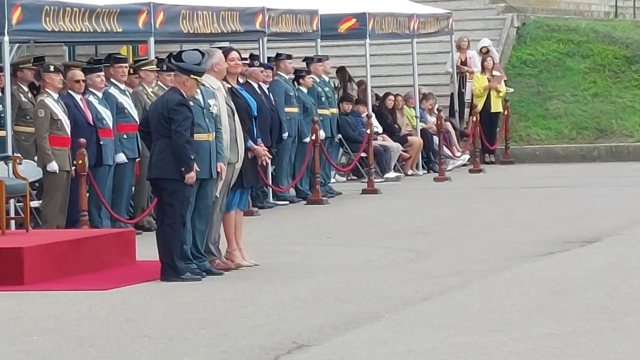 Virgen del Pilar en la Comandancia de la Guardia Civil en Huesca
