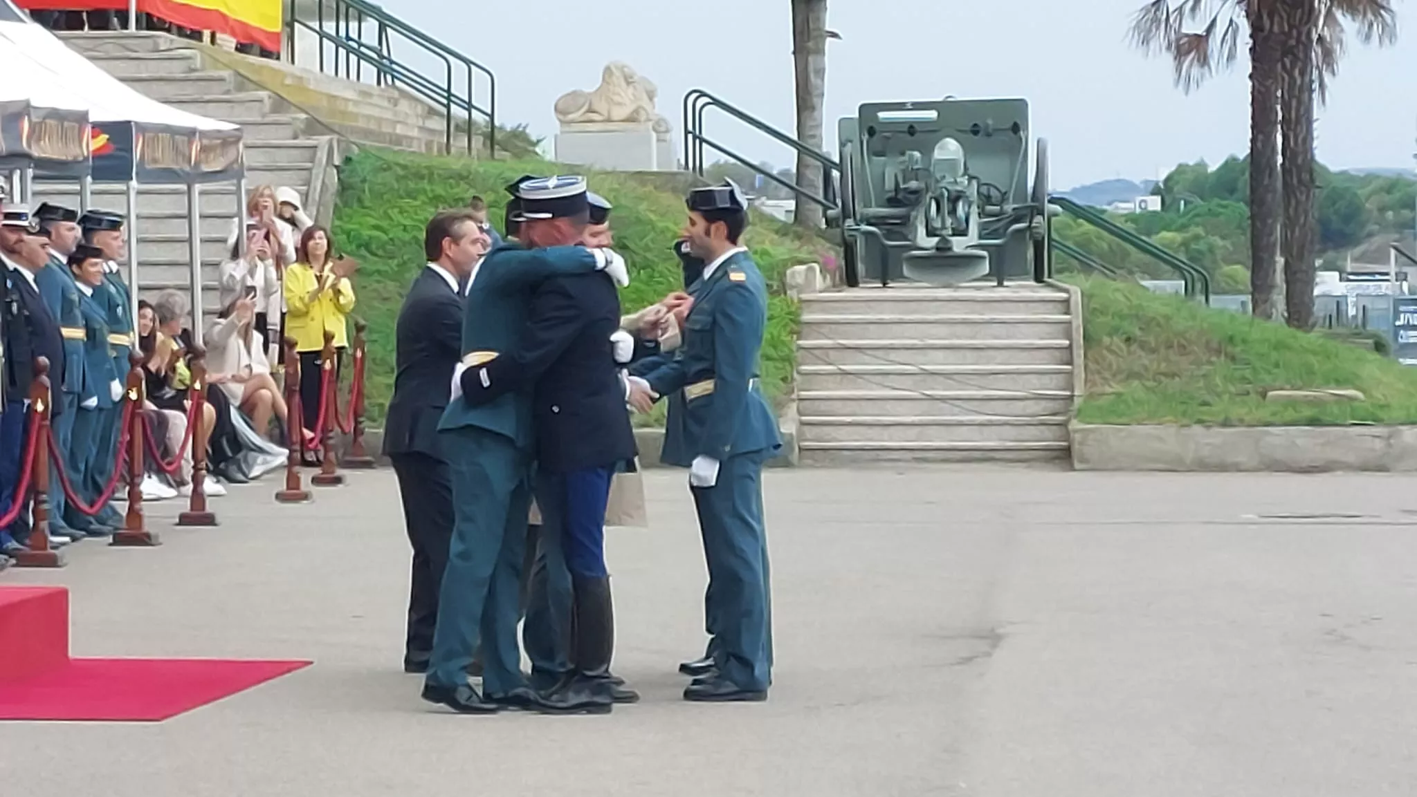 Virgen del Pilar en la Comandancia de la Guardia Civil en Huesca