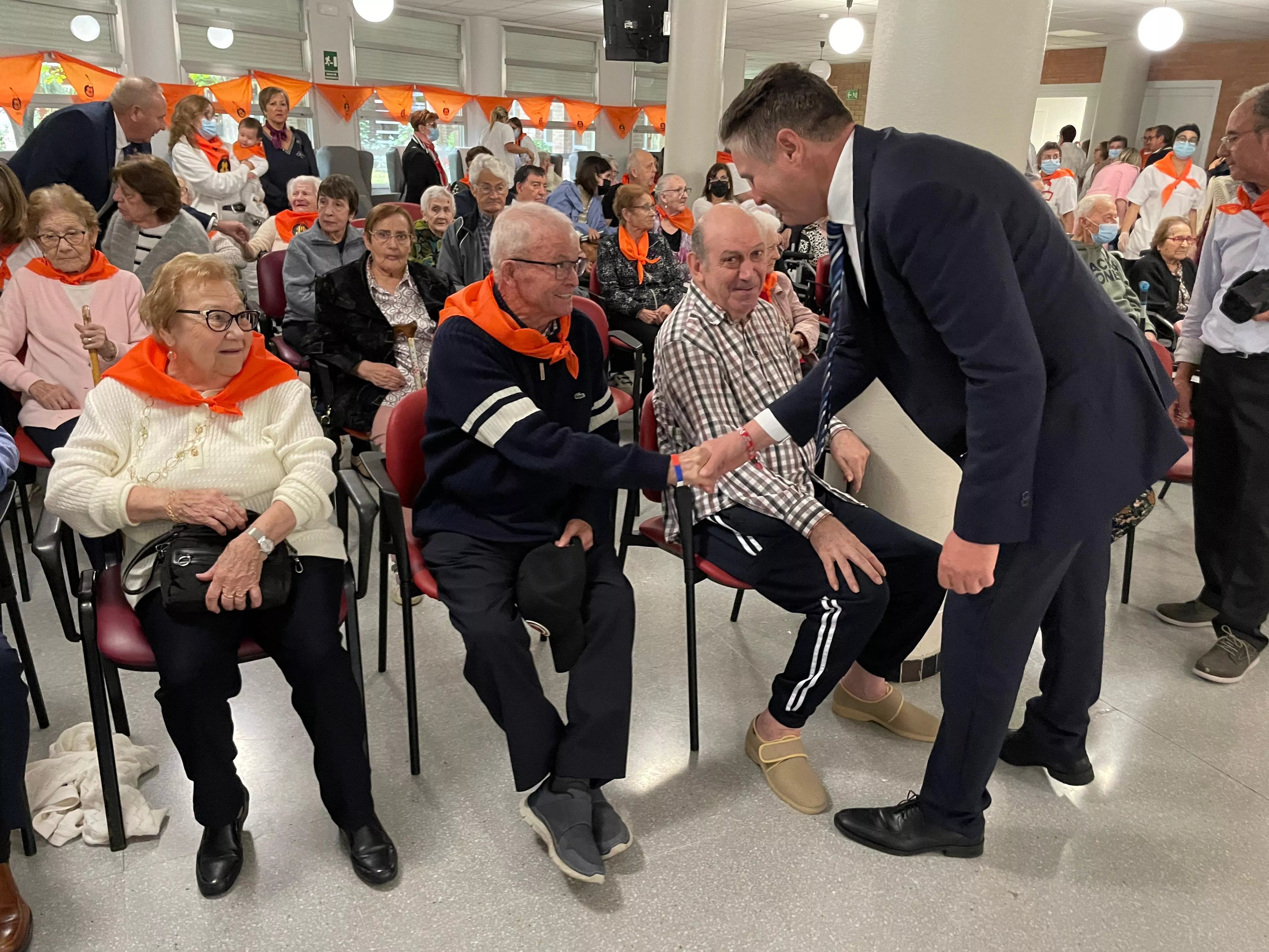 Celebración del día grande de las Fiestas del Pilar de Fraga.