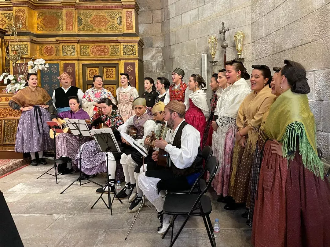 Celebración del día grande de las Fiestas del Pilar de Fraga.