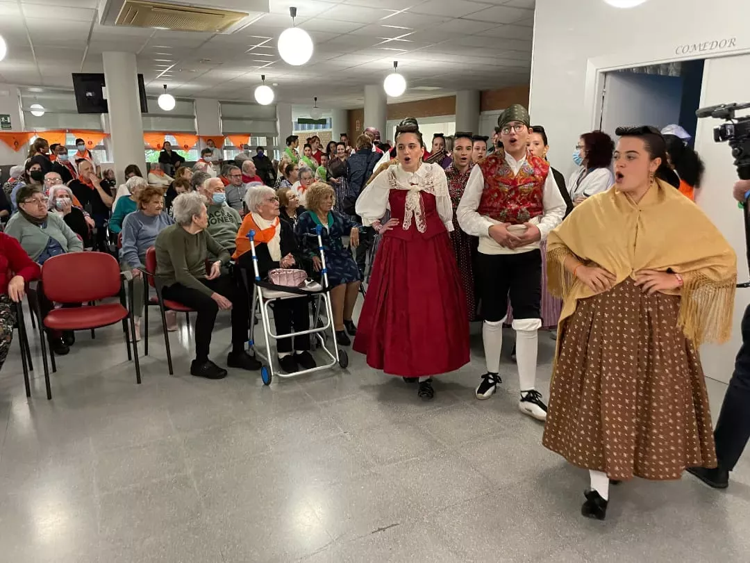 Celebración del día grande de las Fiestas del Pilar de Fraga.