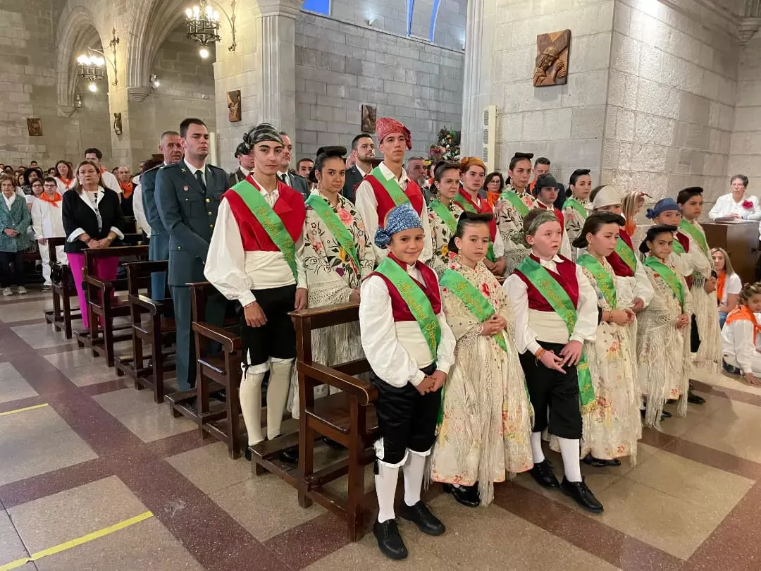 Celebración del día grande de las Fiestas del Pilar de Fraga.