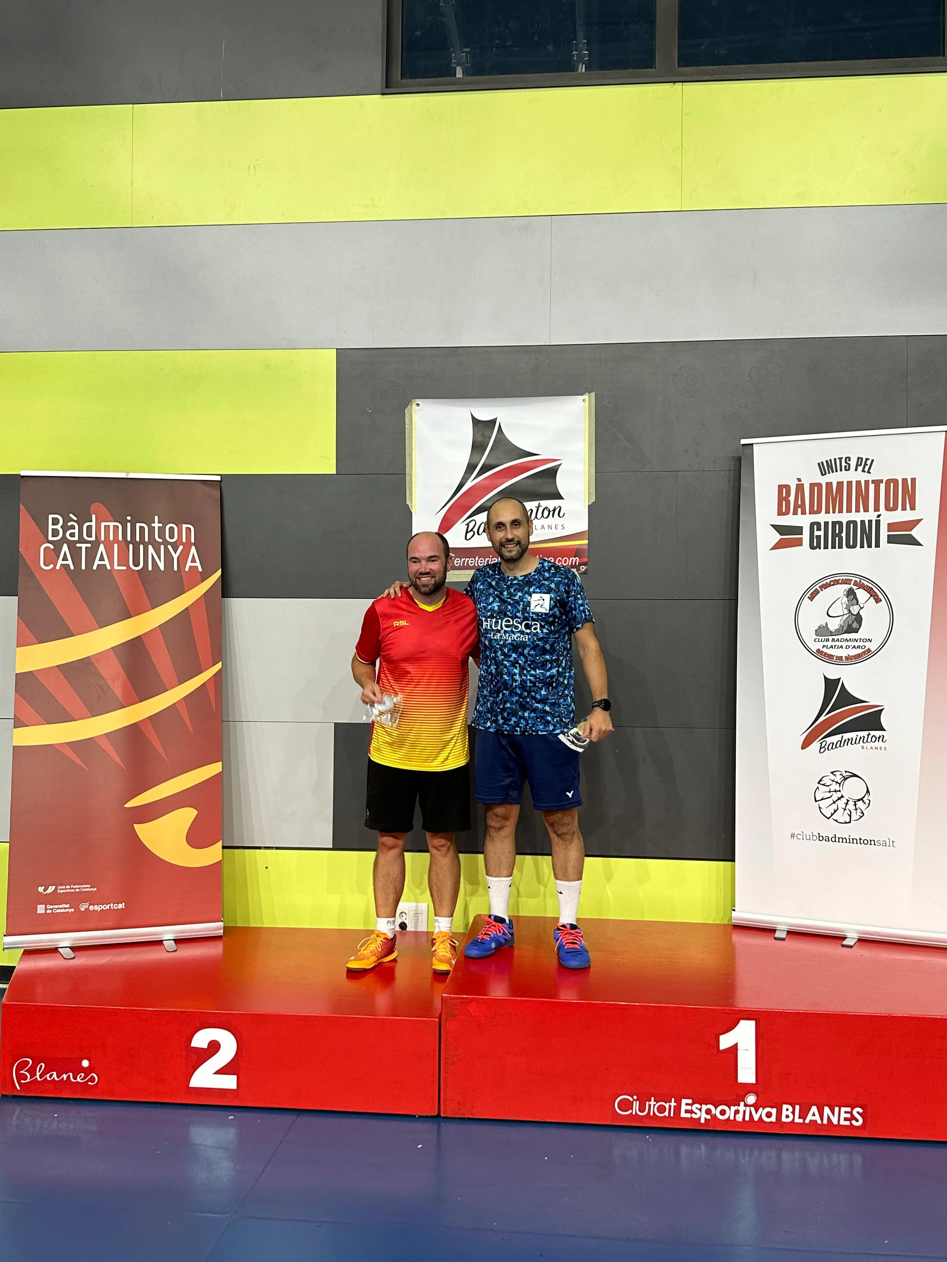 Podio idnvidual masculino B1-B2 Blanes