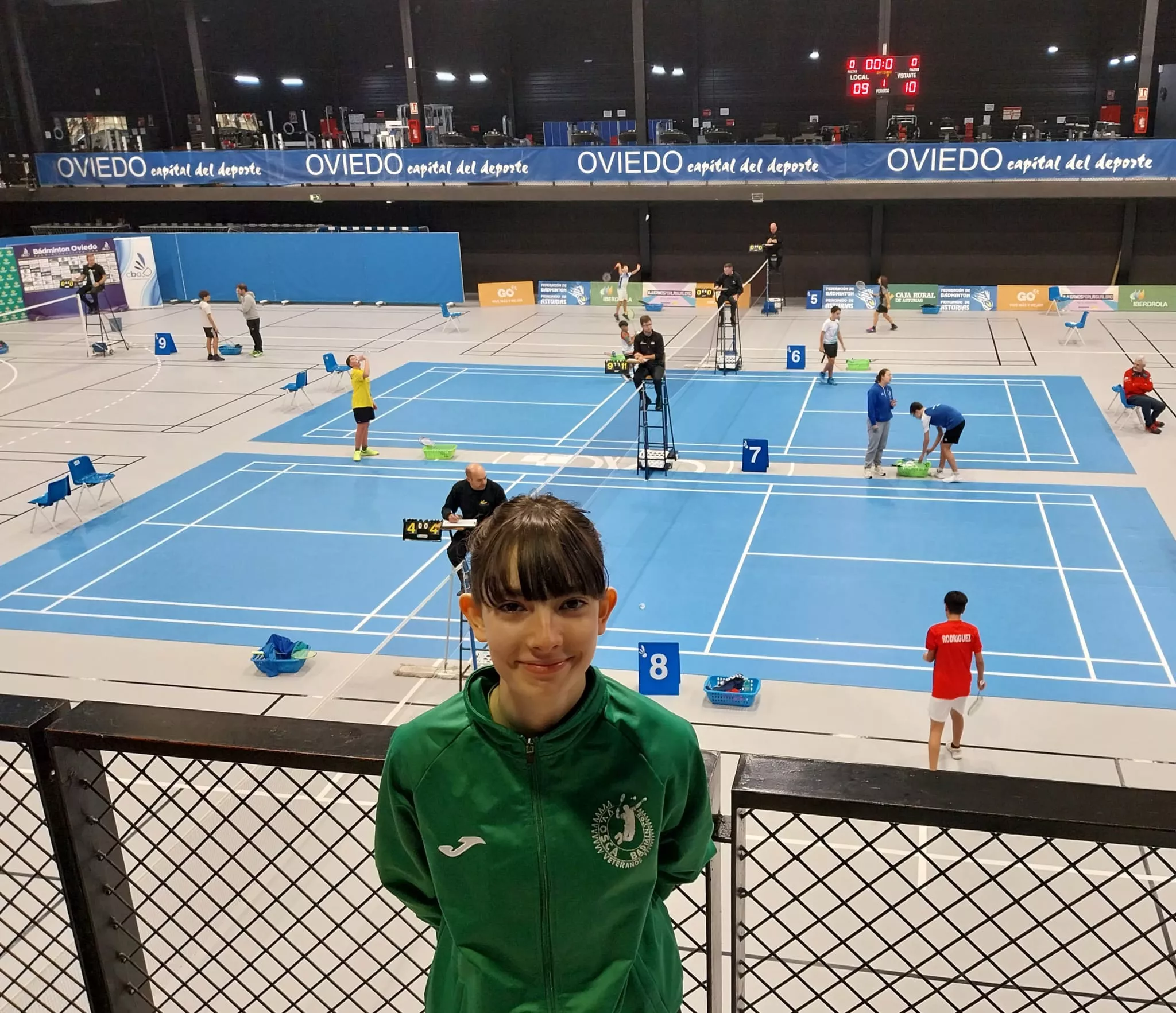 Emma Bibián (VV Osca) en Oviedo