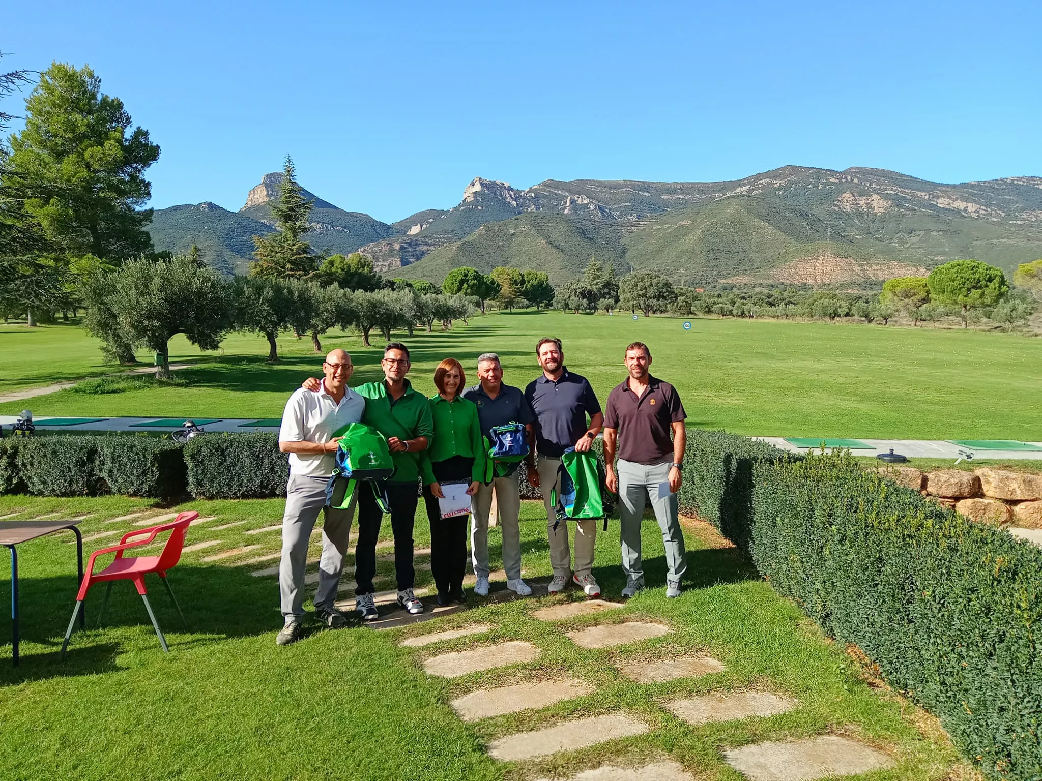 Foto de los ganadores.