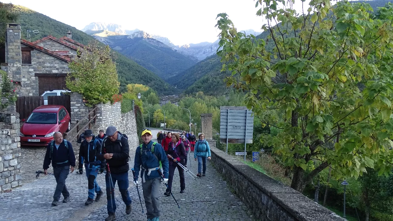 Saliendo de Aragües