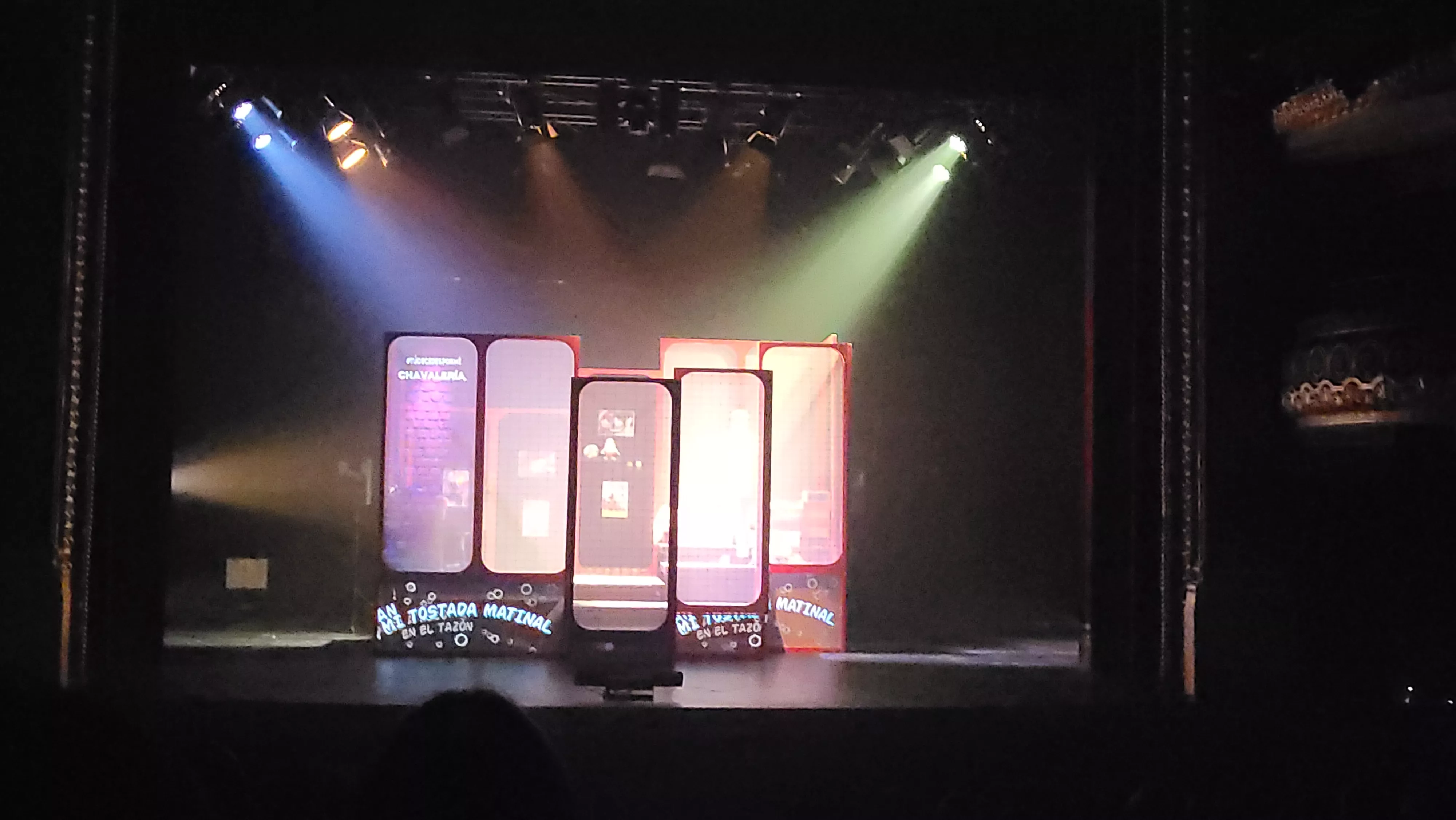 Espectáculo "La metamorfosis de Gregor" en el Teatro Olimpia, dentro del Spin Festival. Foto Mercedes Manterola