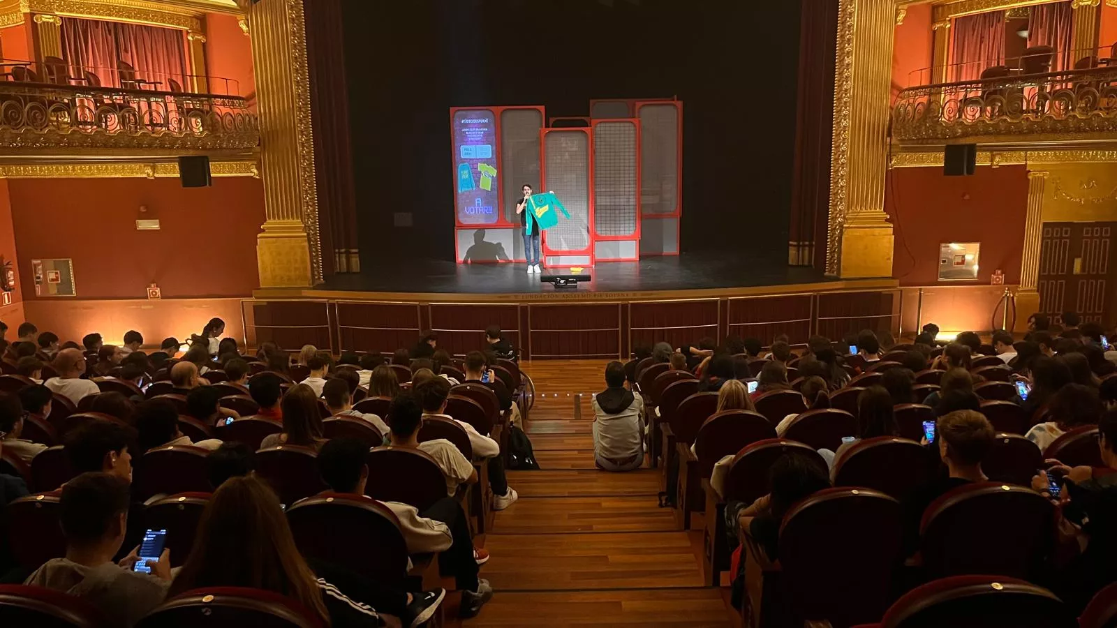 Teatro Olimpia de Huesca. Foto Mercedes Manterola