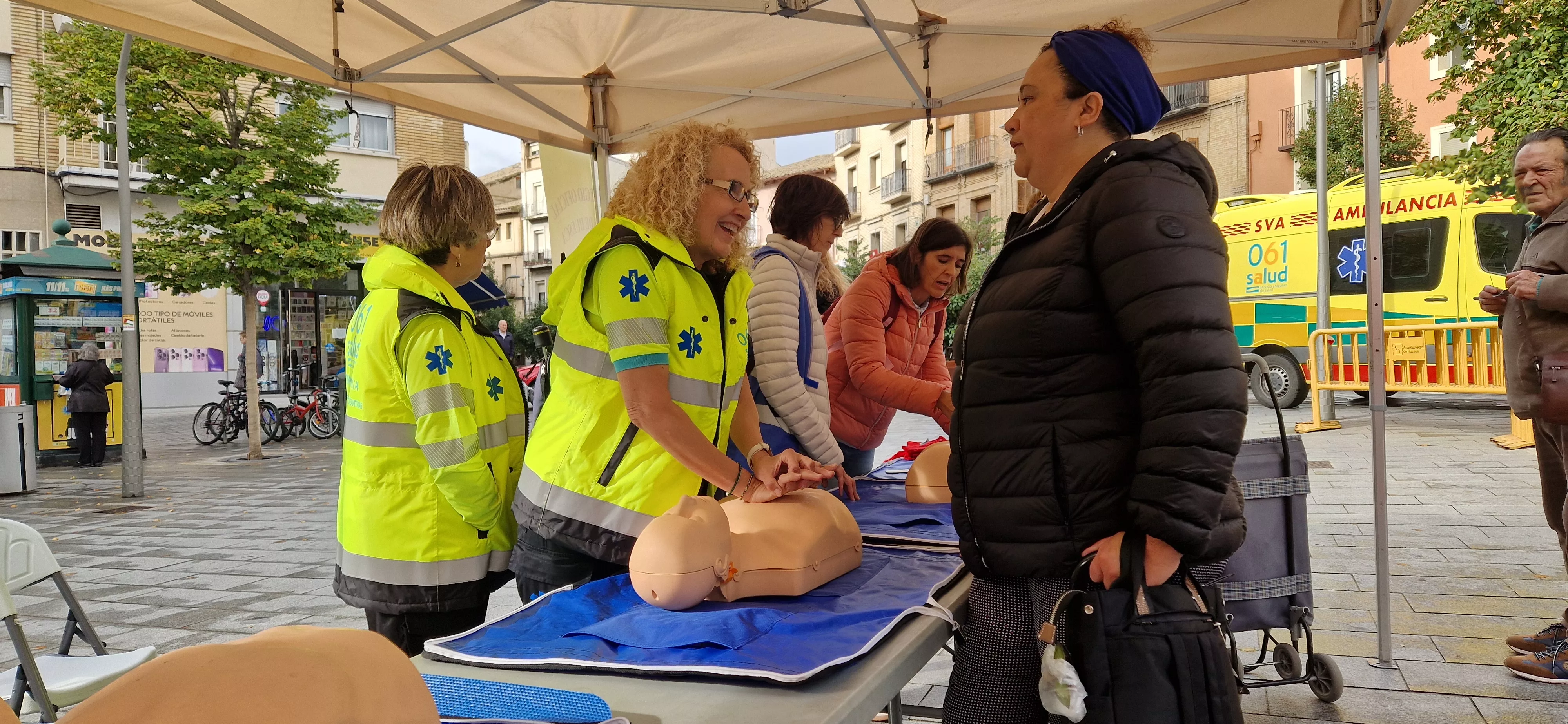 Día de Concienciación ante la Parada Cardíaca. Foto Myriam Martínez