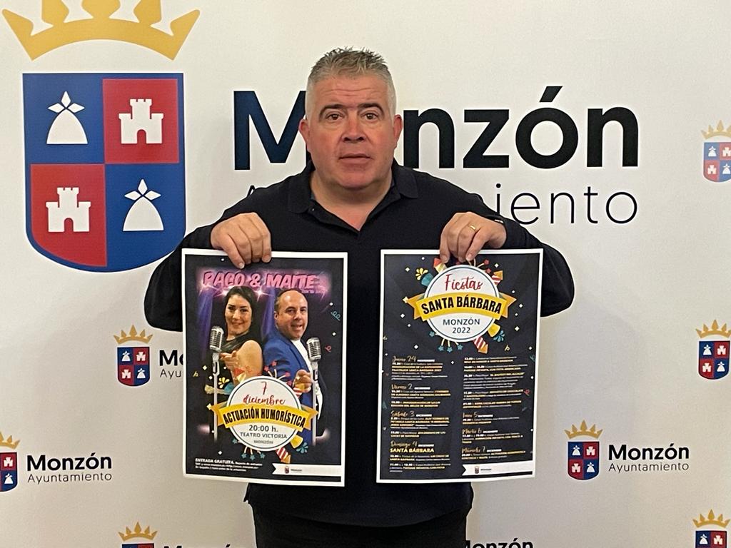 El concejal de Festejos, Javier Vilarrubí, ha presentado los actos de las fiestas de Santa Bárbara