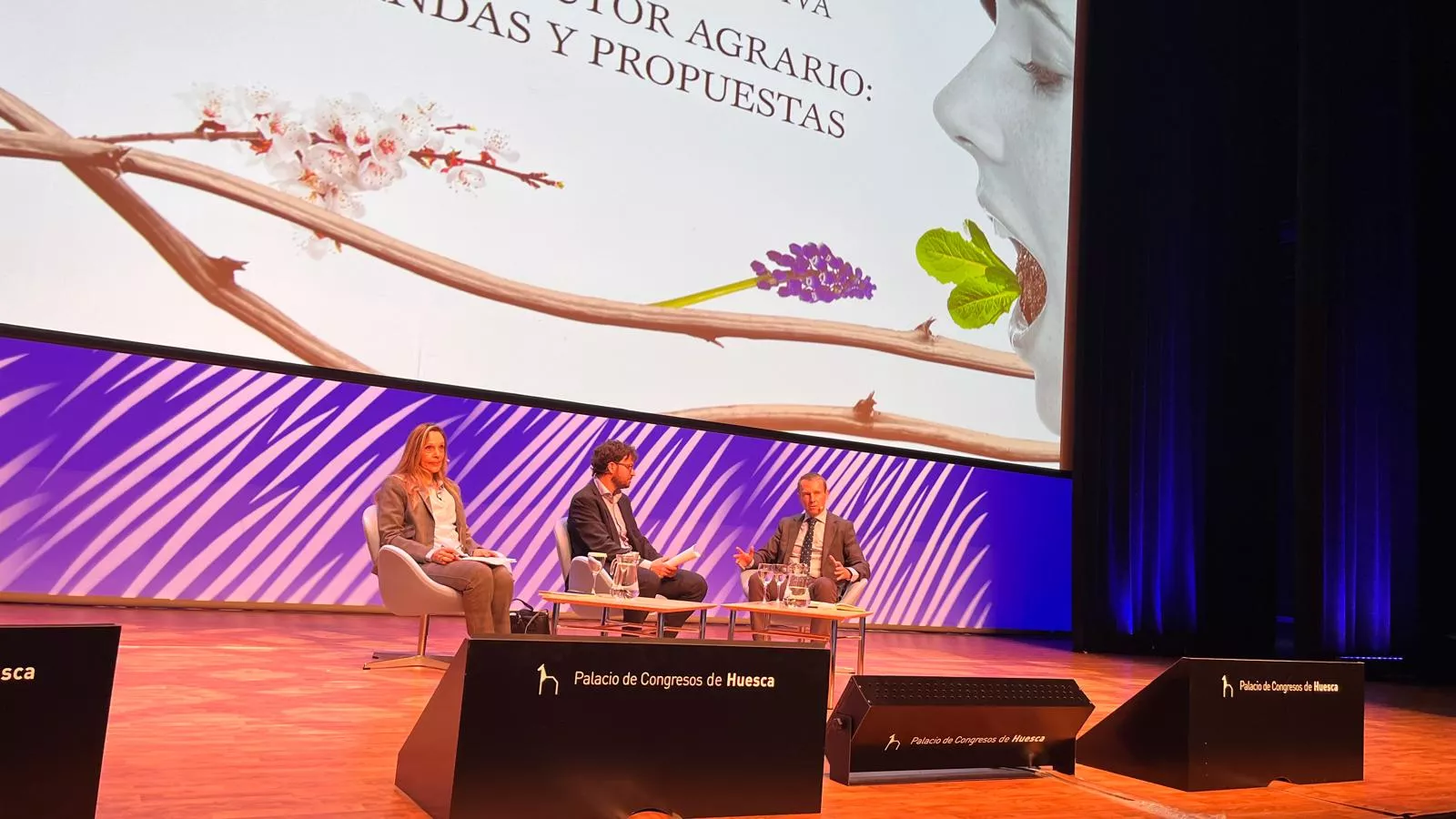  26 Jornada Informativa de Riegos del Alto Aragón en Huesca. Foto Mercedes Manterola
