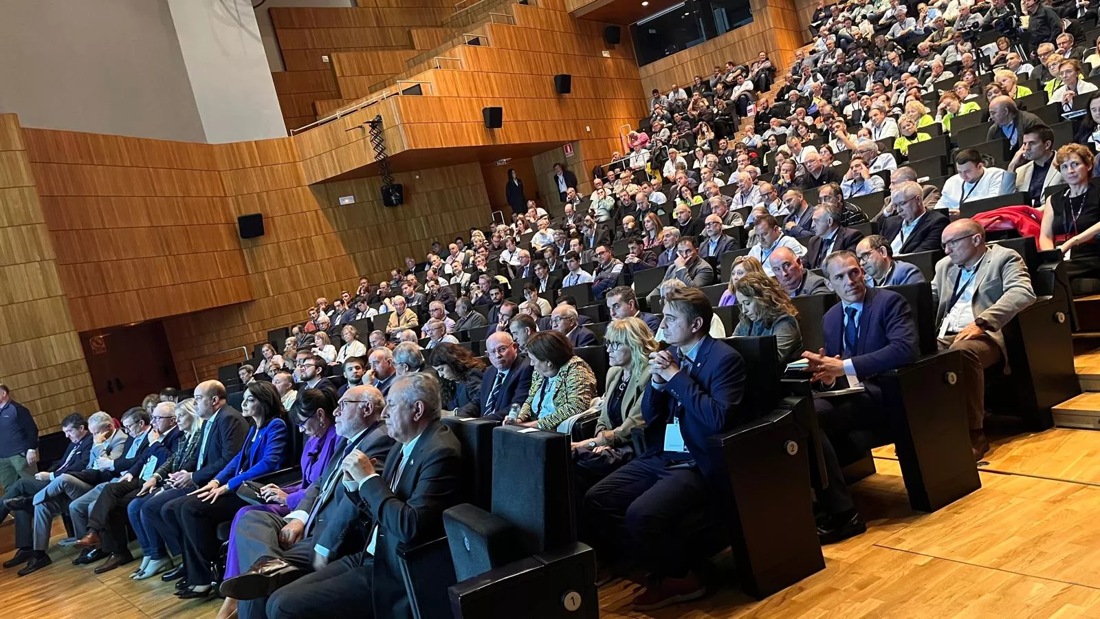  26 Jornada Informativa de Riegos del Alto Aragón en Huesca. Foto Mercedes Manterola