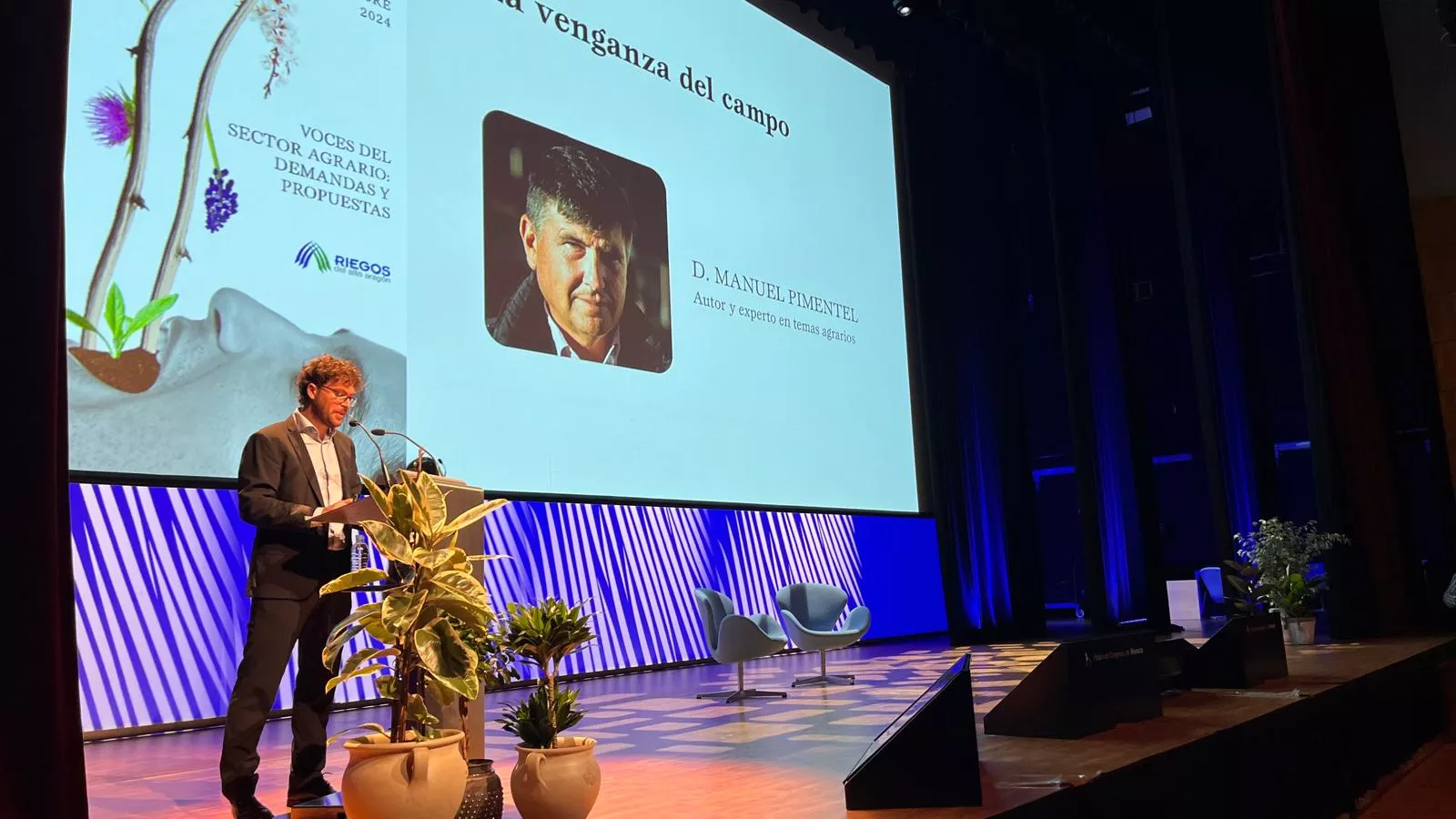  26 Jornada Informativa de Riegos del Alto Aragón en Huesca. Foto Mercedes Manterola