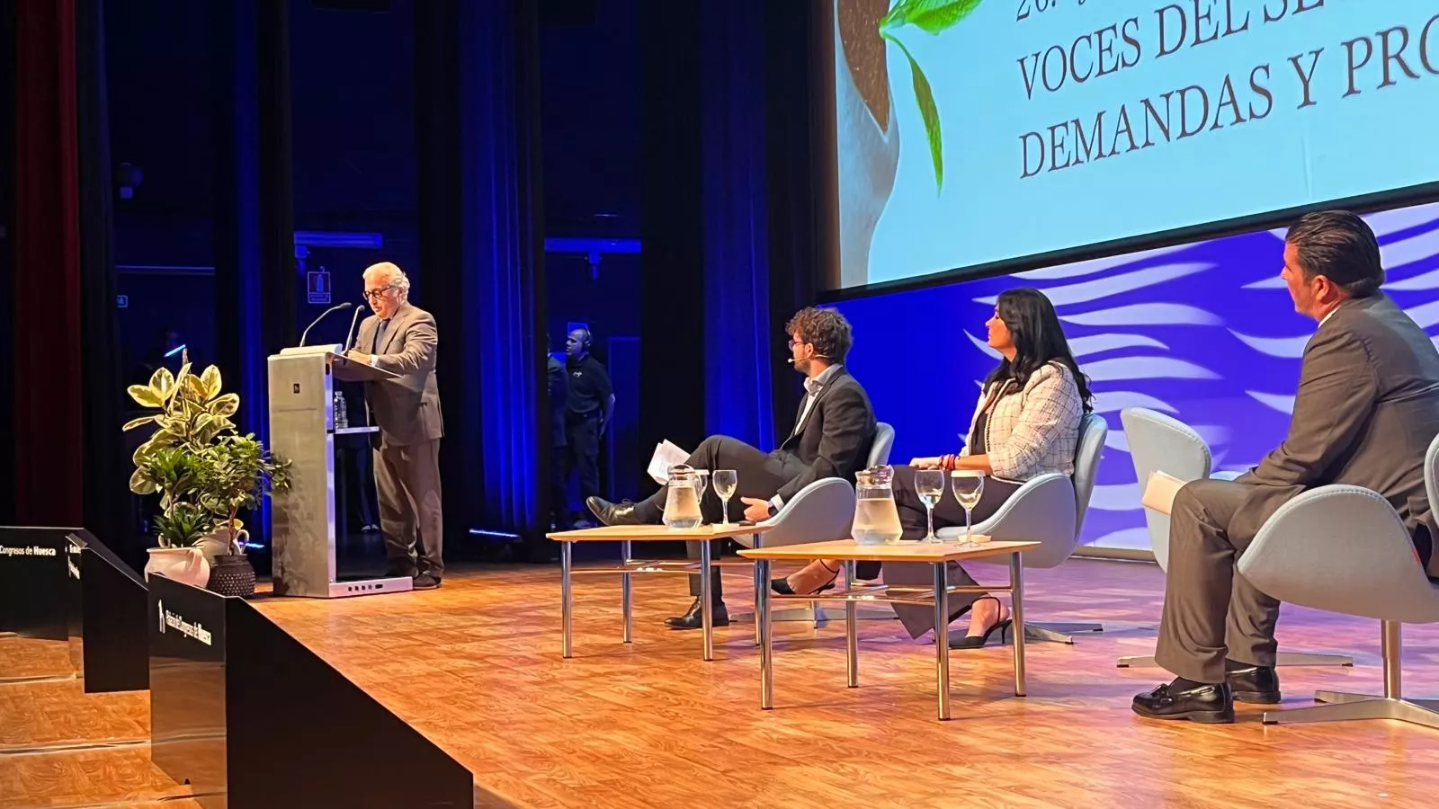  26 Jornada Informativa de Riegos del Alto Aragón en Huesca. Foto Mercedes Manterola