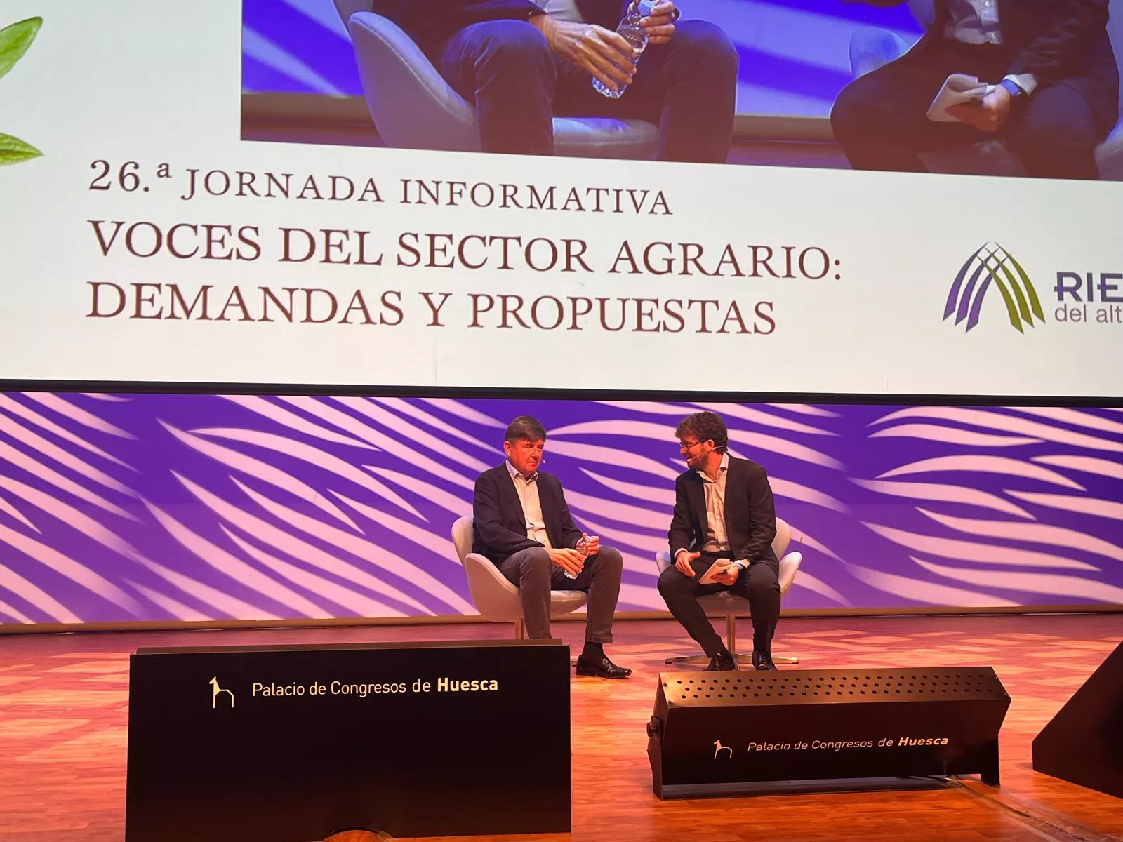  26 Jornada Informativa de Riegos del Alto Aragón en Huesca. Foto Mercedes Manterola