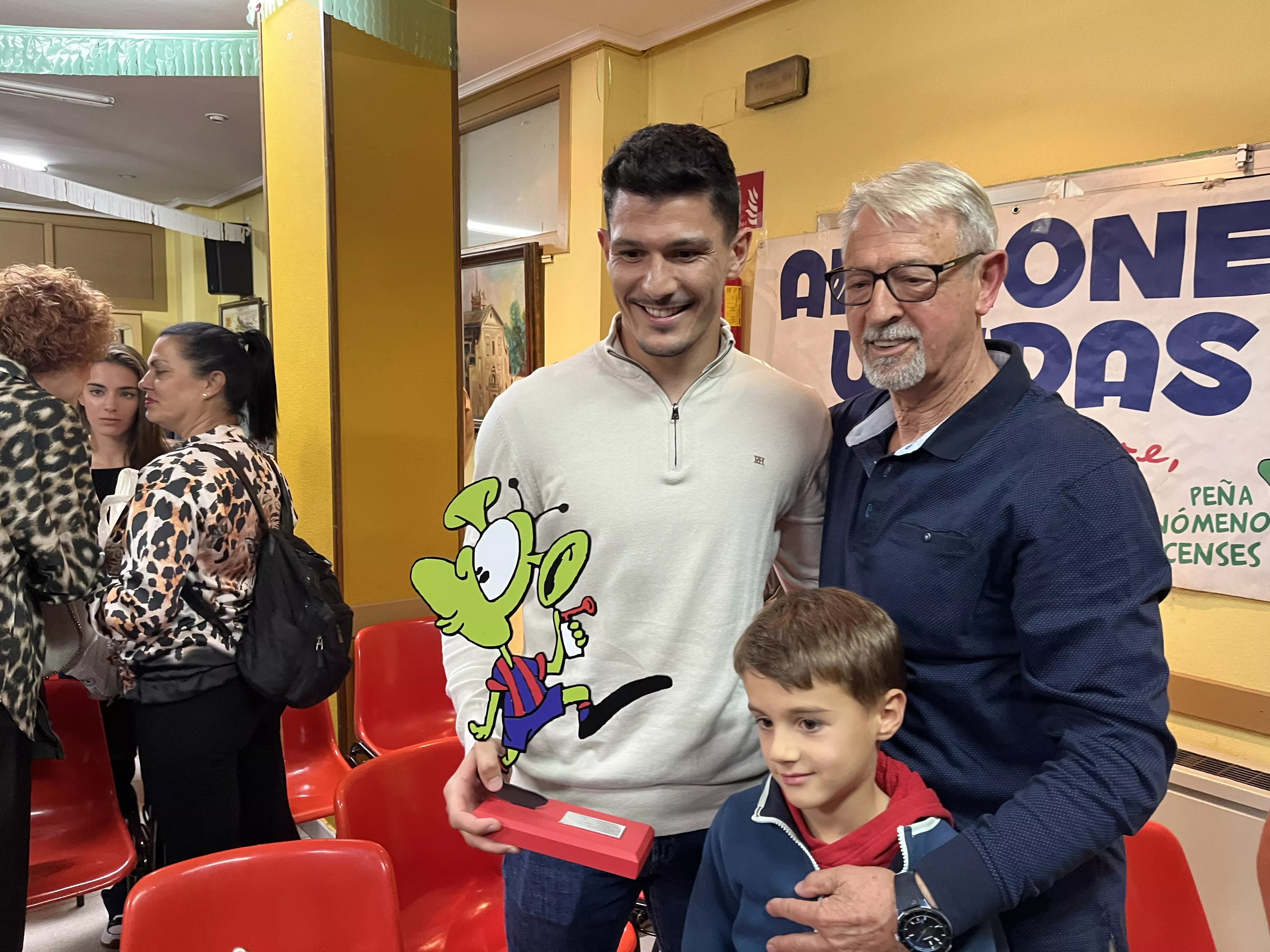 Loureiro, Trofeo Fenómeno. Foto: Javier García Antón