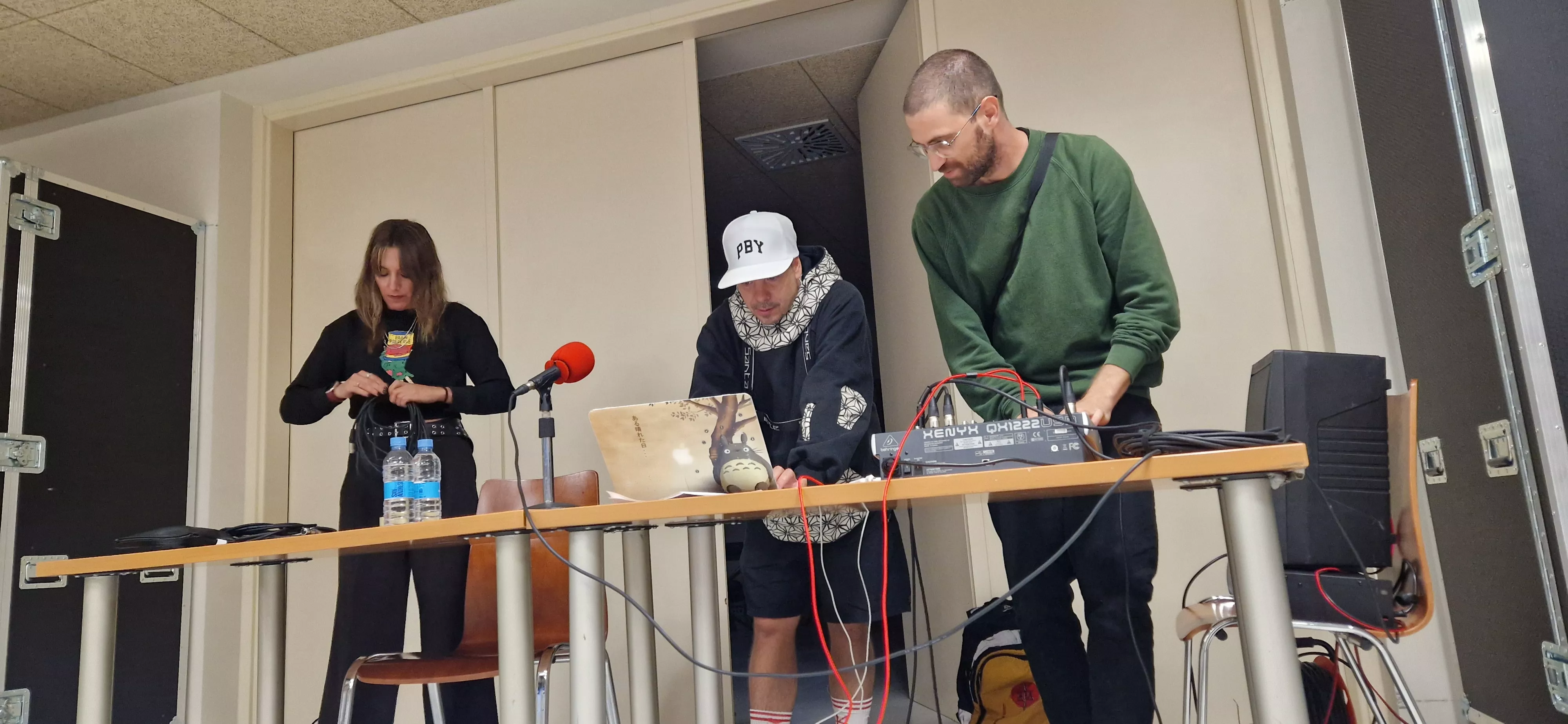 Clase magistral de Rapsusklei en el Spin Festival. Foto Myriam Martínez 