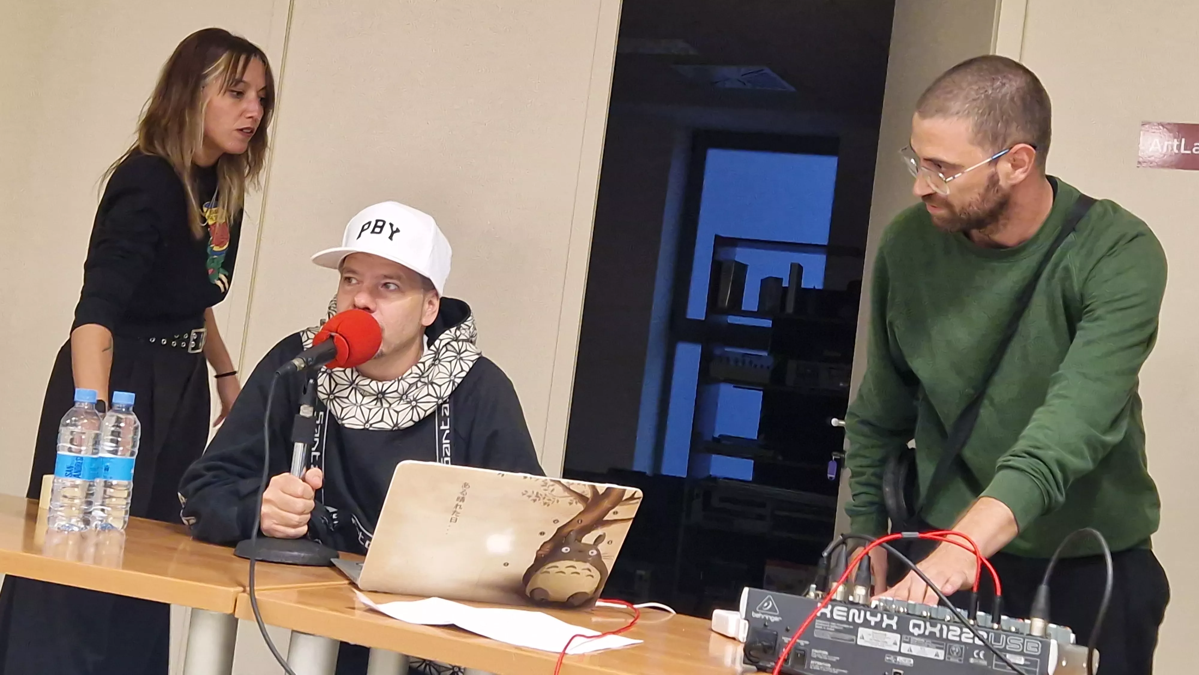 Clase magistral de Rapsusklei en el Spin Festival. Foto Myriam Martínez 